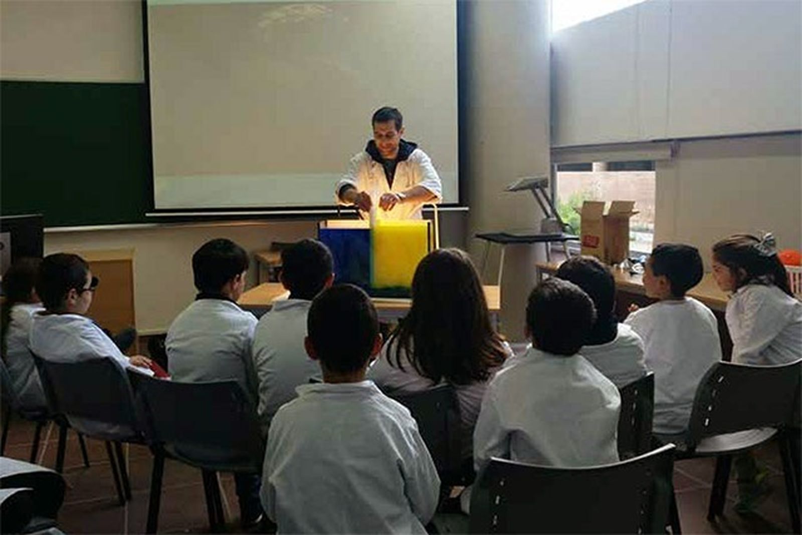 Participantes en uno de los talleres de ediciones anteriores.