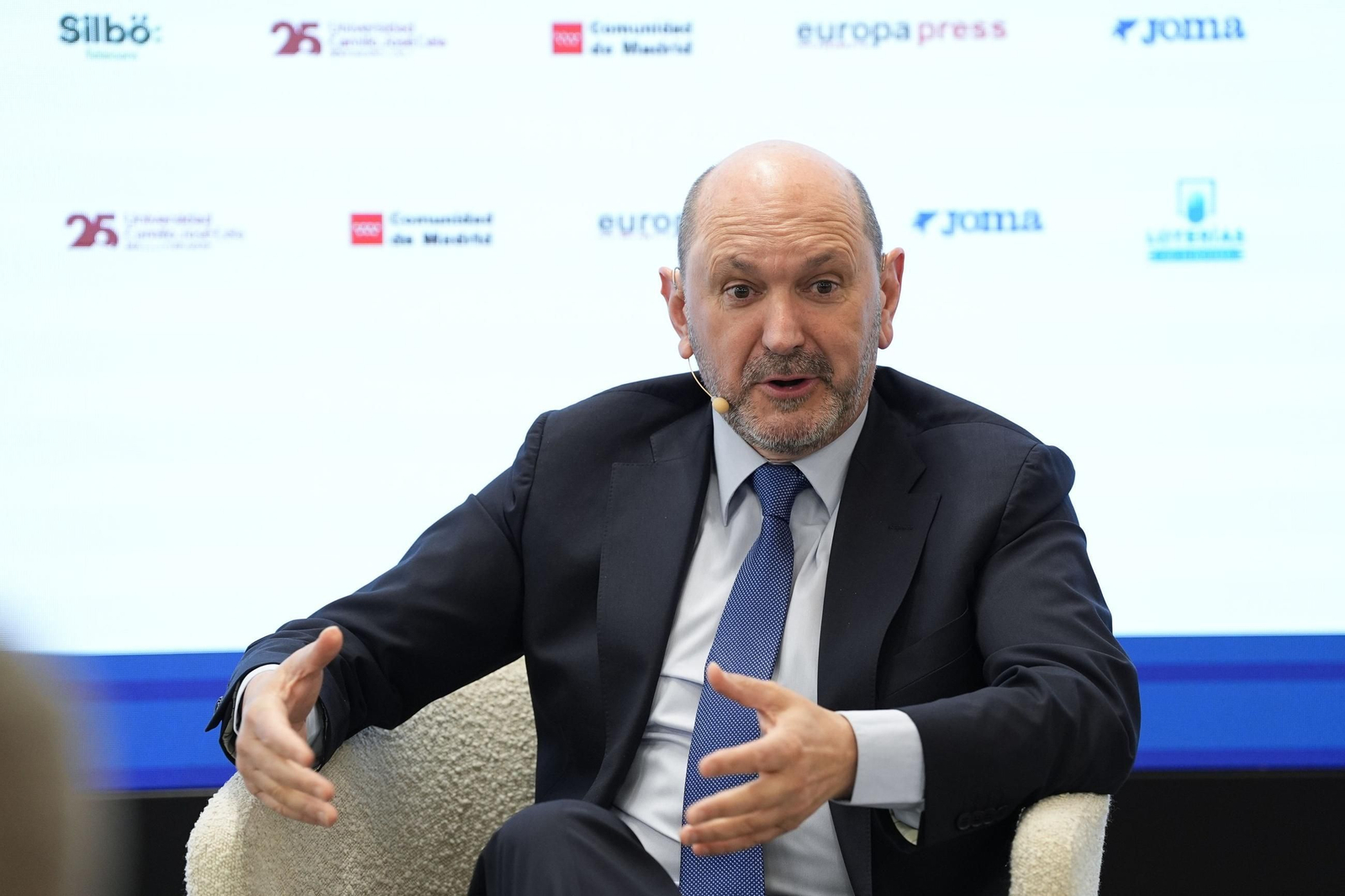 Rafael Louzan, presidente de la Real Federación Española de Fútbol