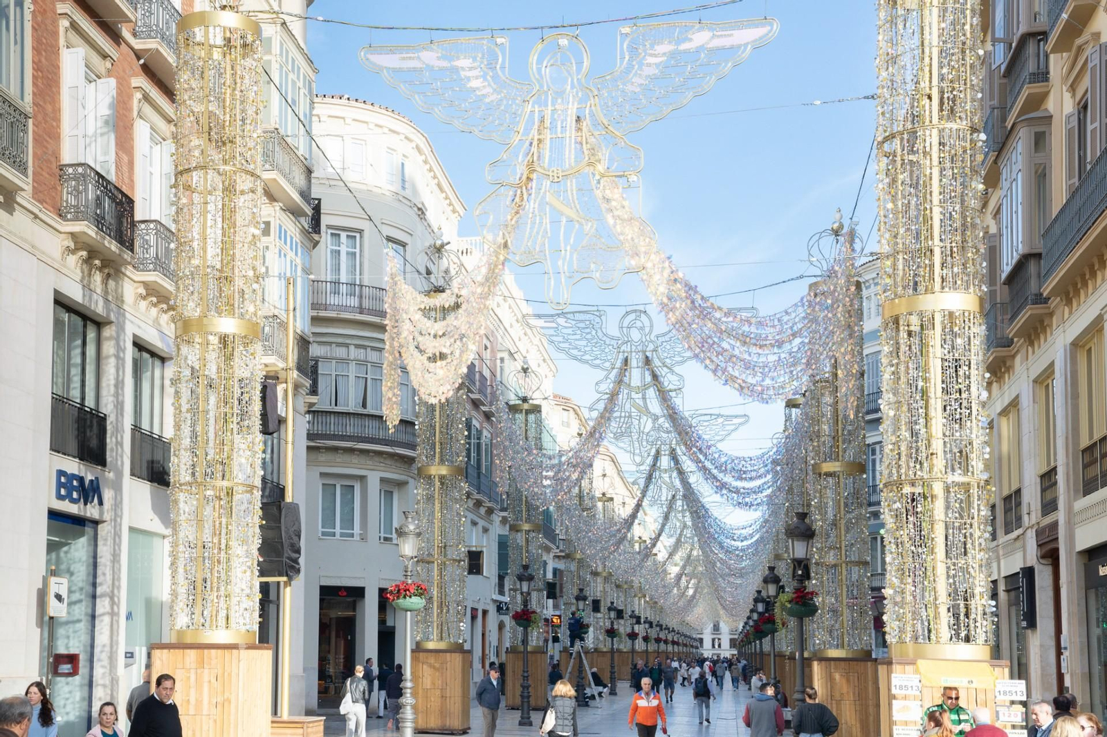 Calle Larios calienta motores para la Navidad Calle Larios calienta motores para la Navidad