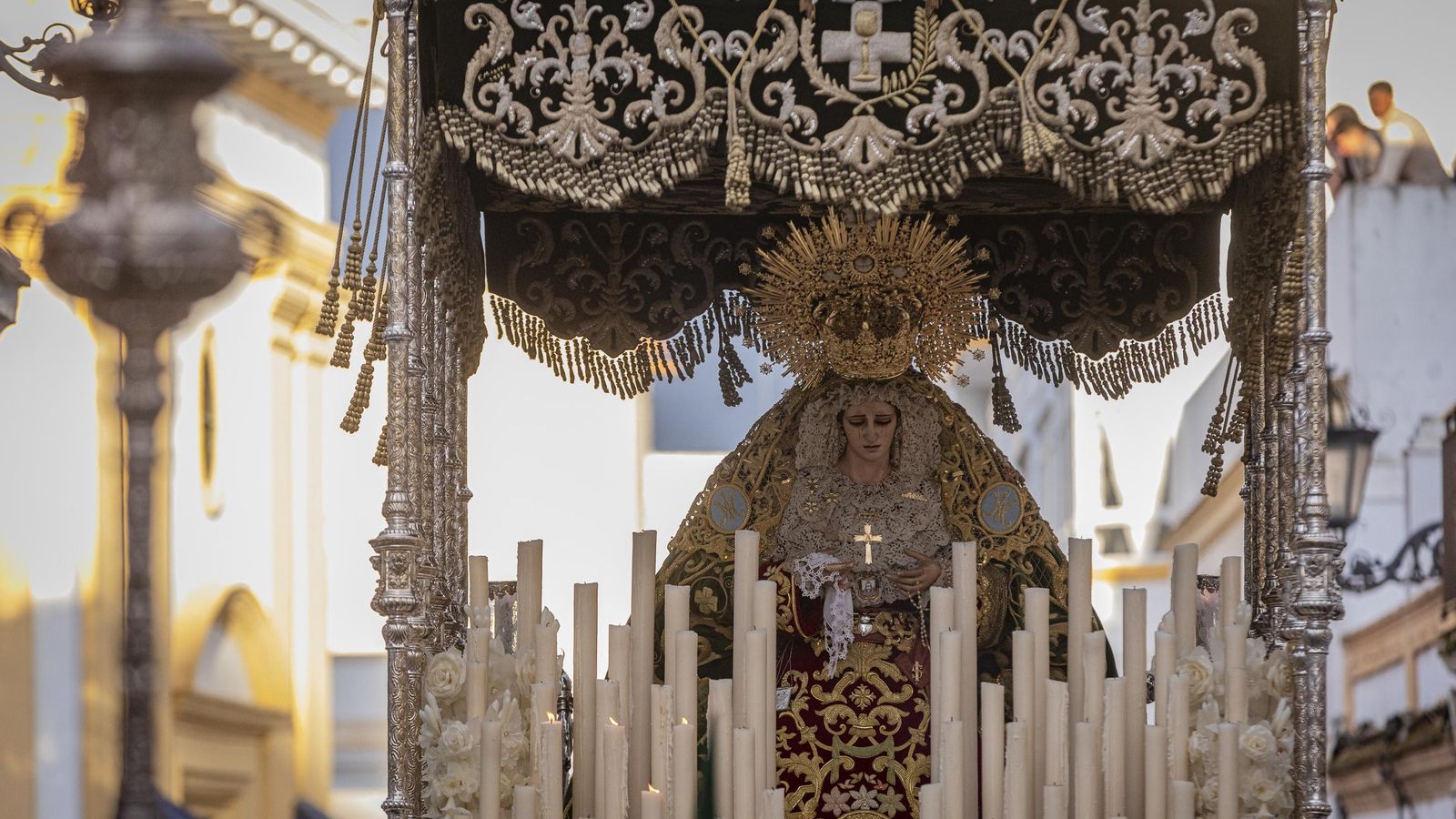 En imágenes, El Huerto de San Fernando fue la única hermandad del Martes Santo