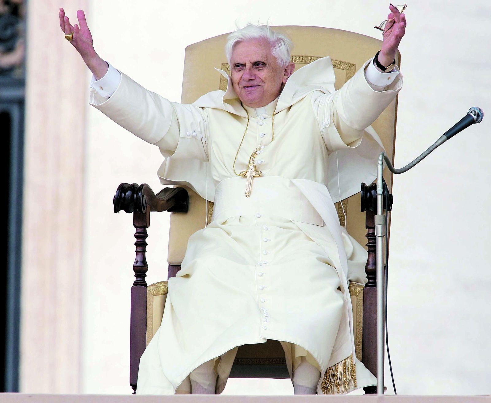 El Papa emérito Benedicto XVI.