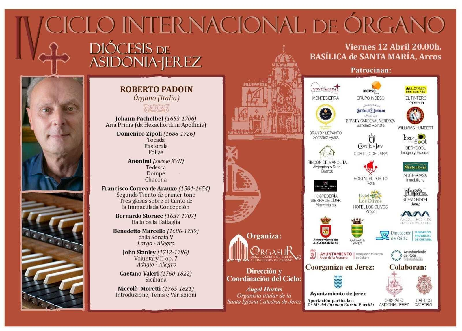 Cartel del concierto.