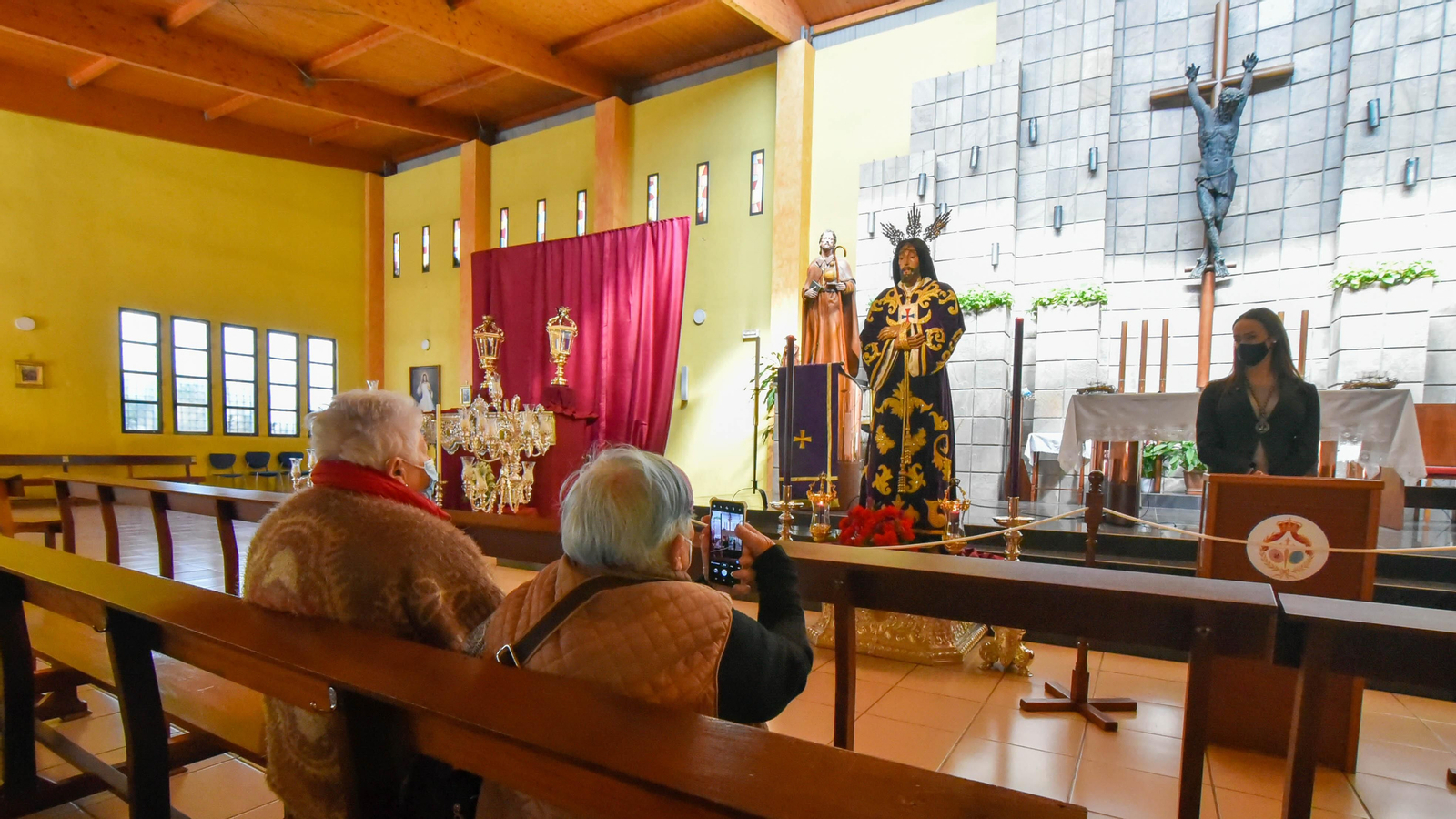 Fotos de la Veneración al Cristo de Medinaceli en La Línea