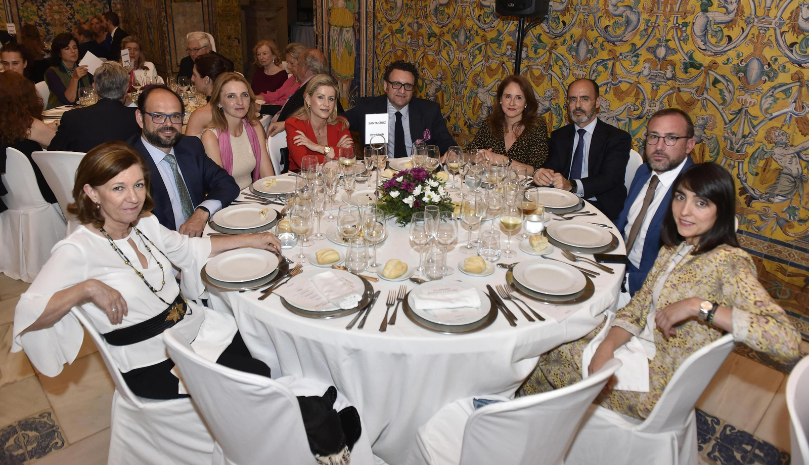 Los asistentes al VII Premio Manuel Clavero