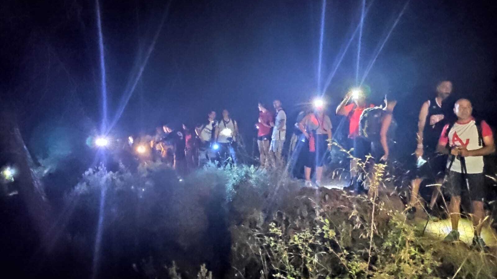 La ruta transcurrió desde la Ermita Nueva hasta la Ermita Vieja de Dílar