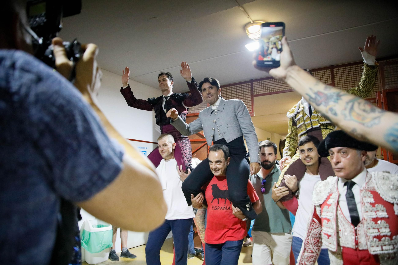 Imágenes de la corrida de toros en Roquetas de Mar