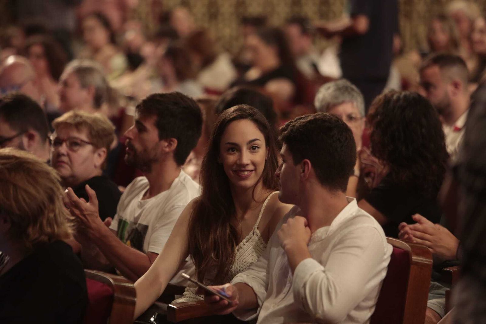 el ambiente del teatro