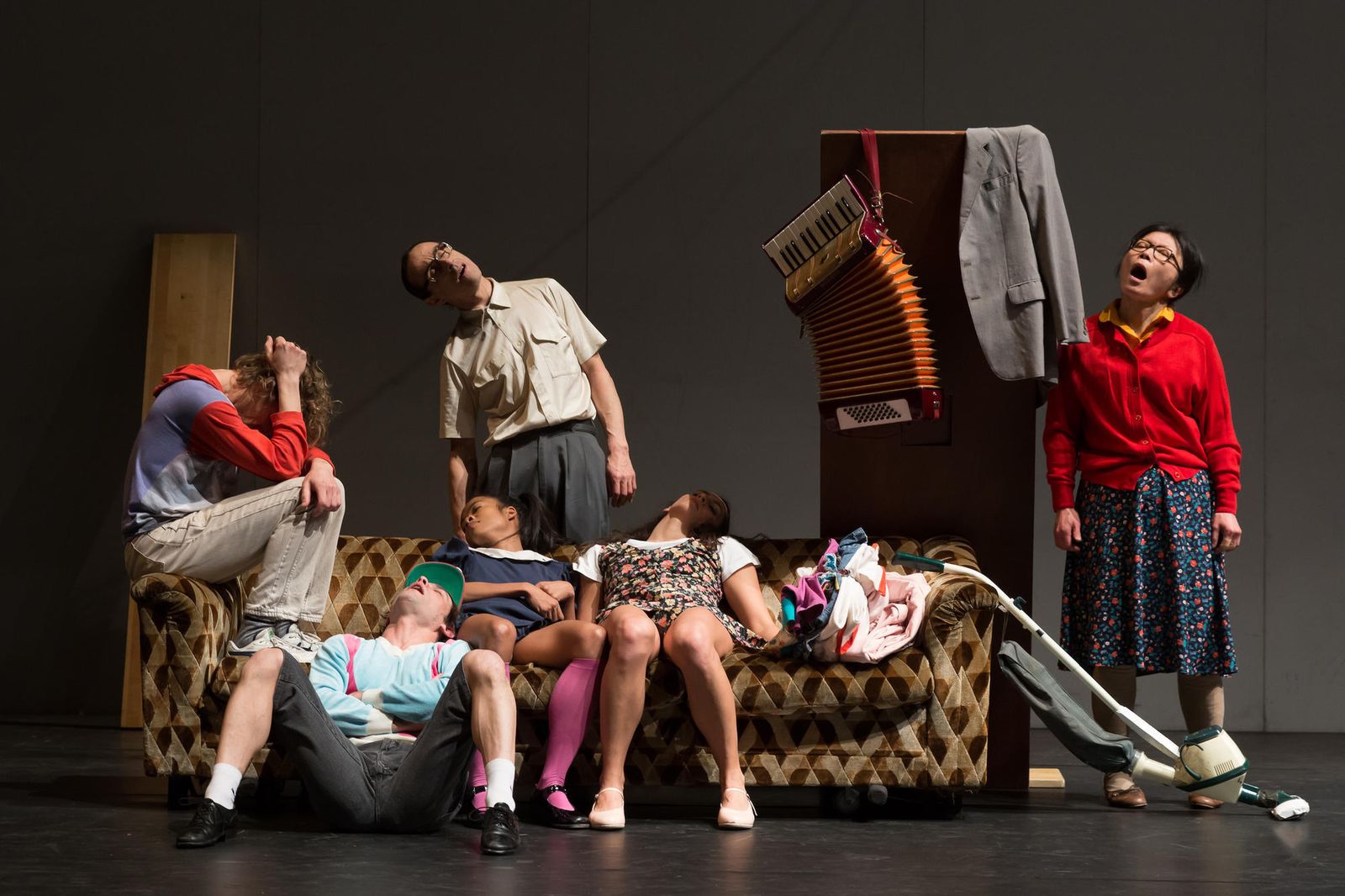 Representación del espectáculo de la compañía de Sasha Waltz.