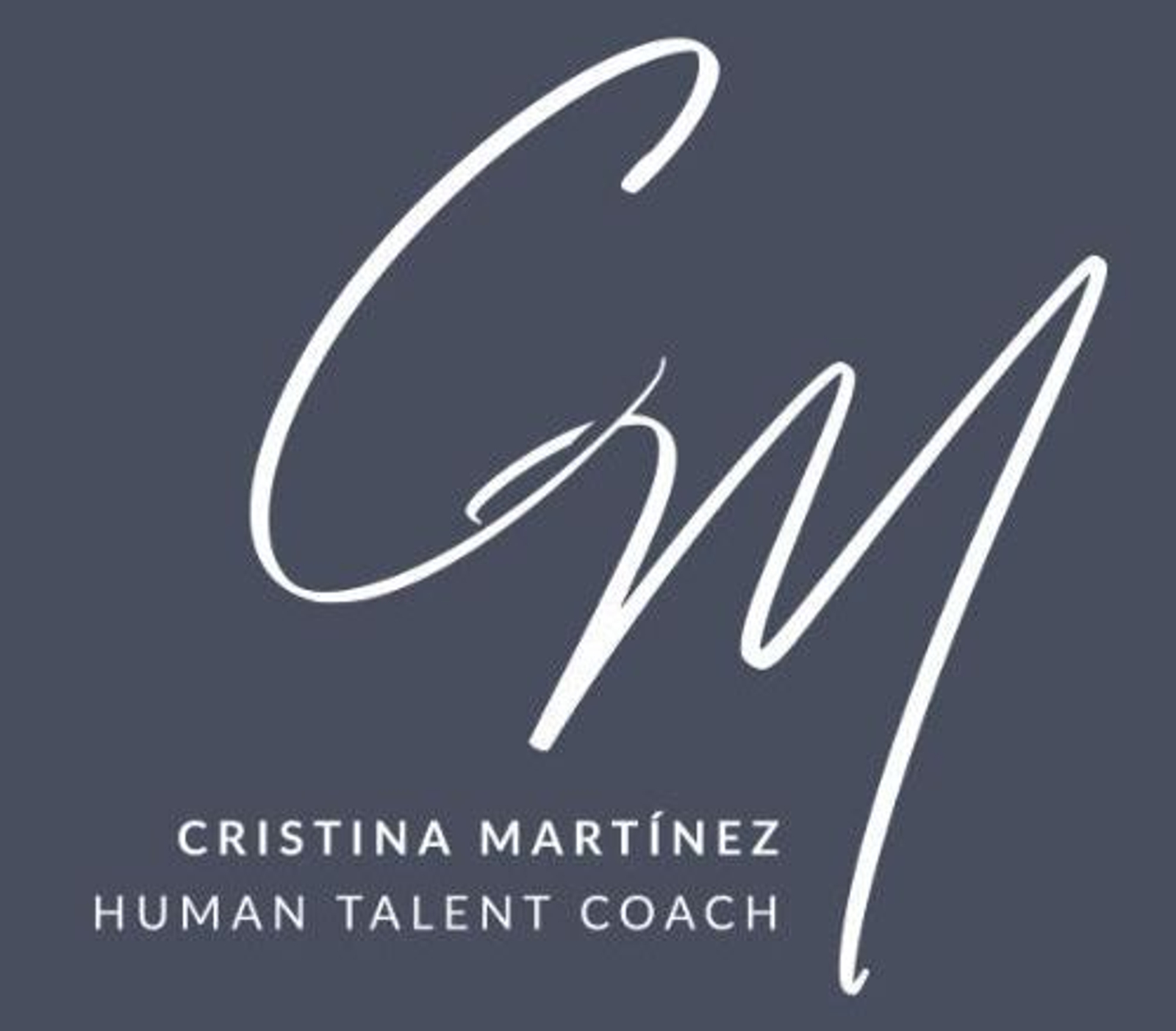 Logotipo de Cristina Martínez Human Talent Coach.