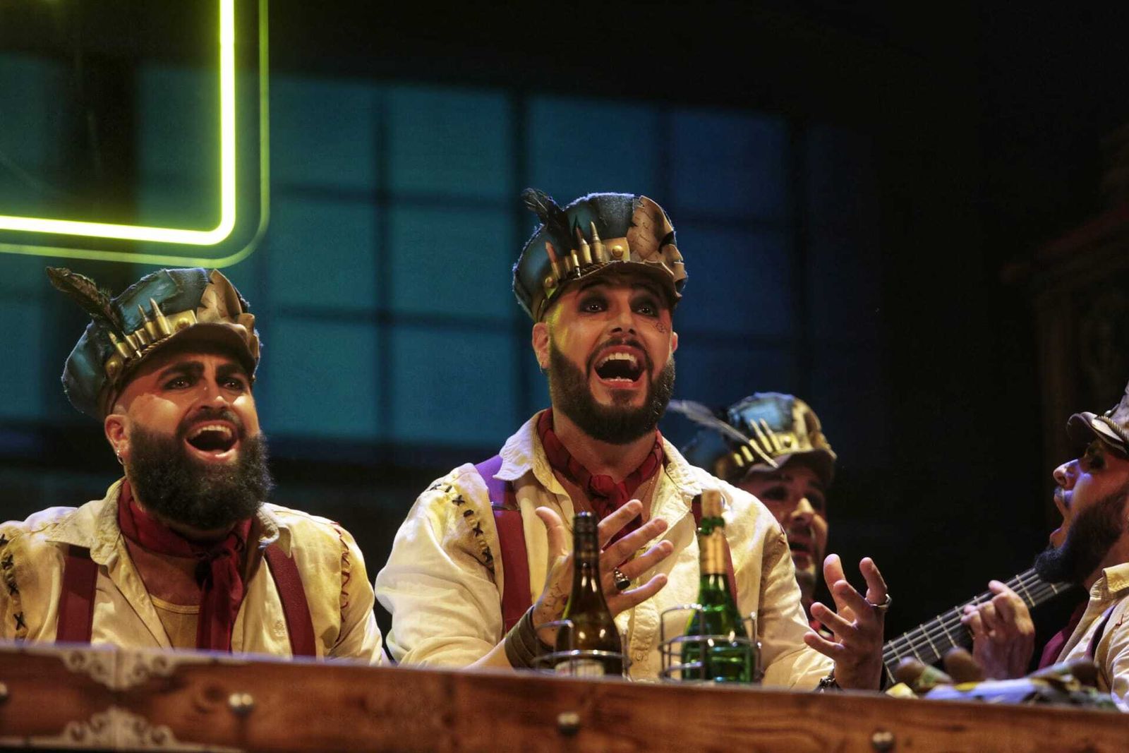 Comparsa "la boquita prestá"