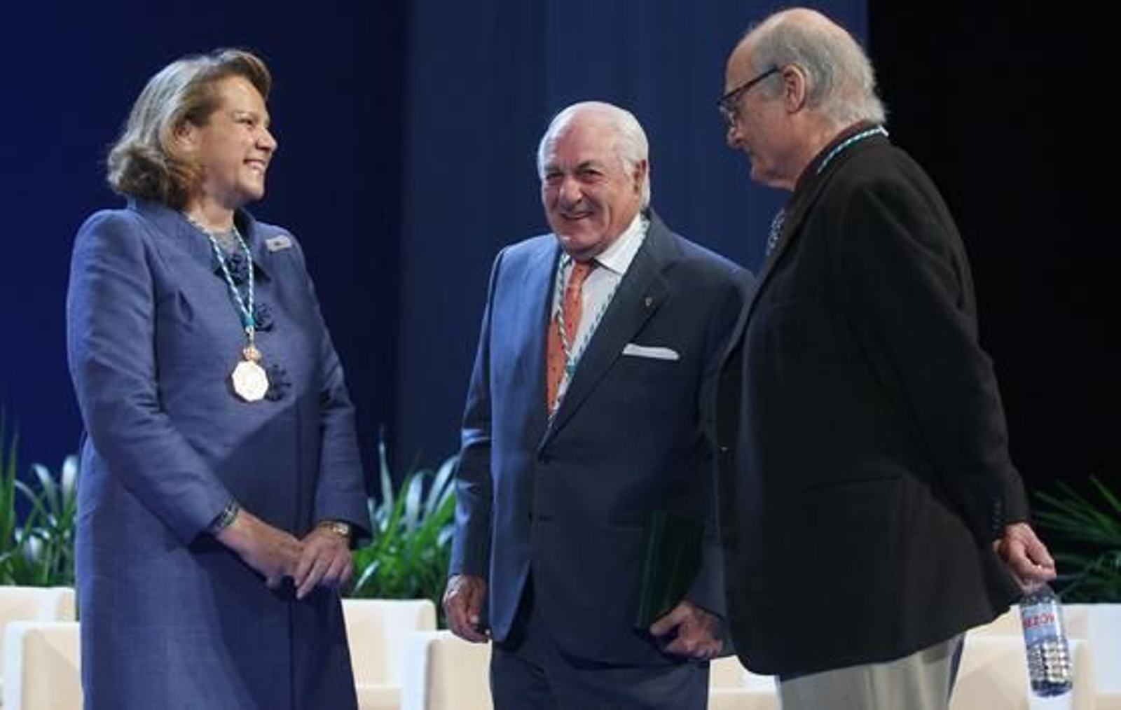 Concepción Yoldi, Ramón Guillén y Luis Gordillo.

Foto: Antonio Pizarro
