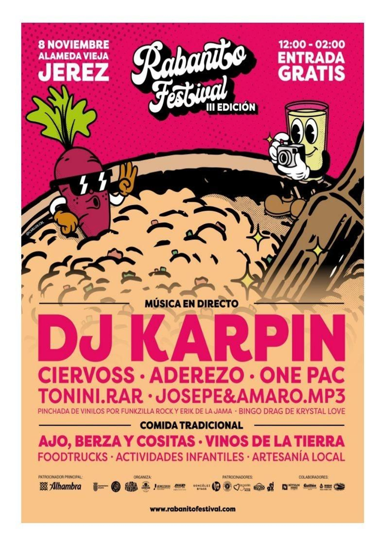 Cartel del III Rabanito Festival