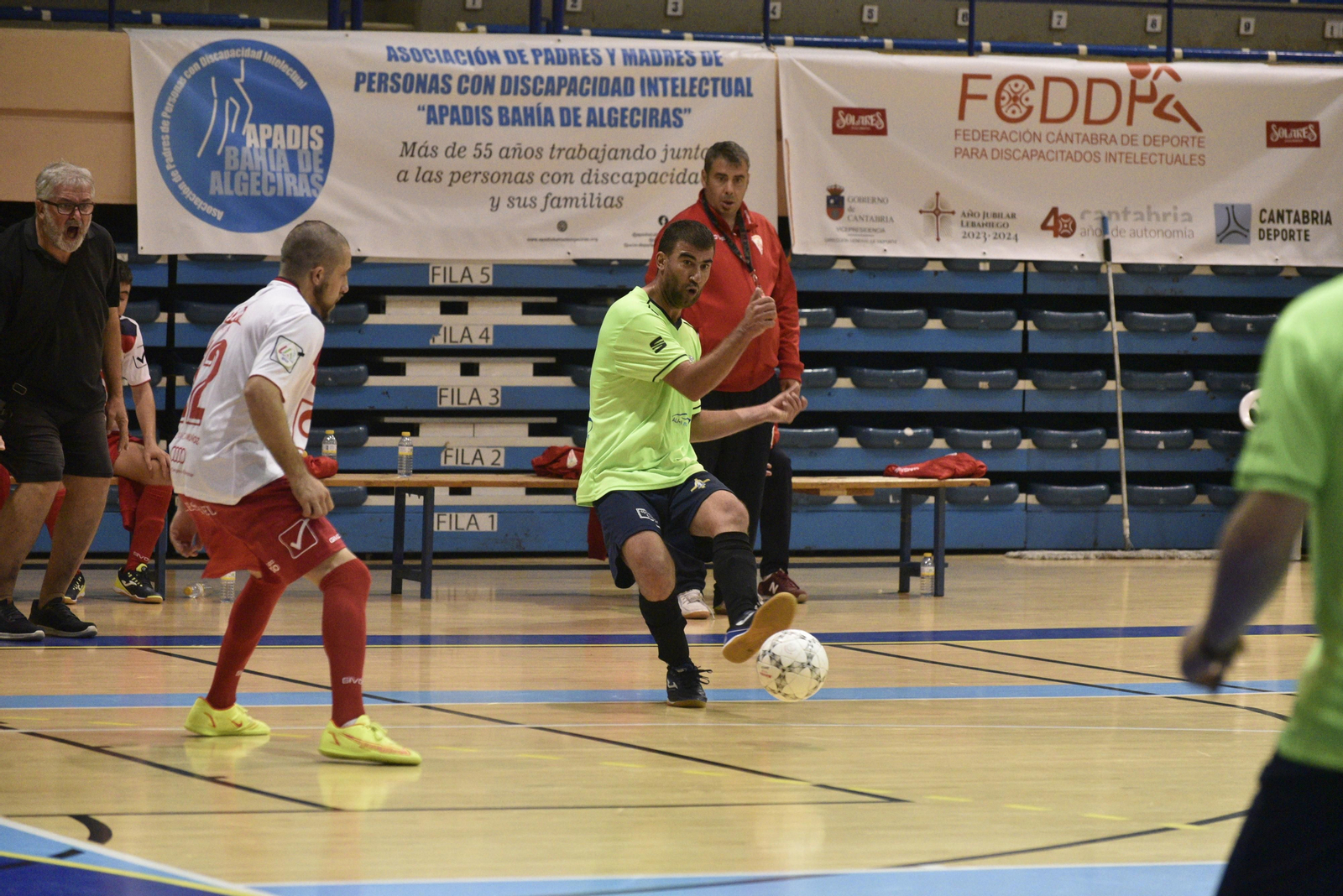 La tercera jornada del Campeonato de España para discapacitados intelectuales, en fotos