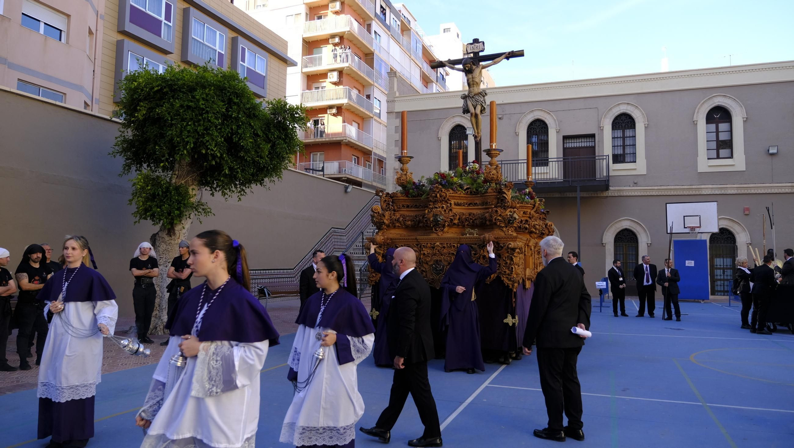 Angustias en la Semana Santa de Almería 2025