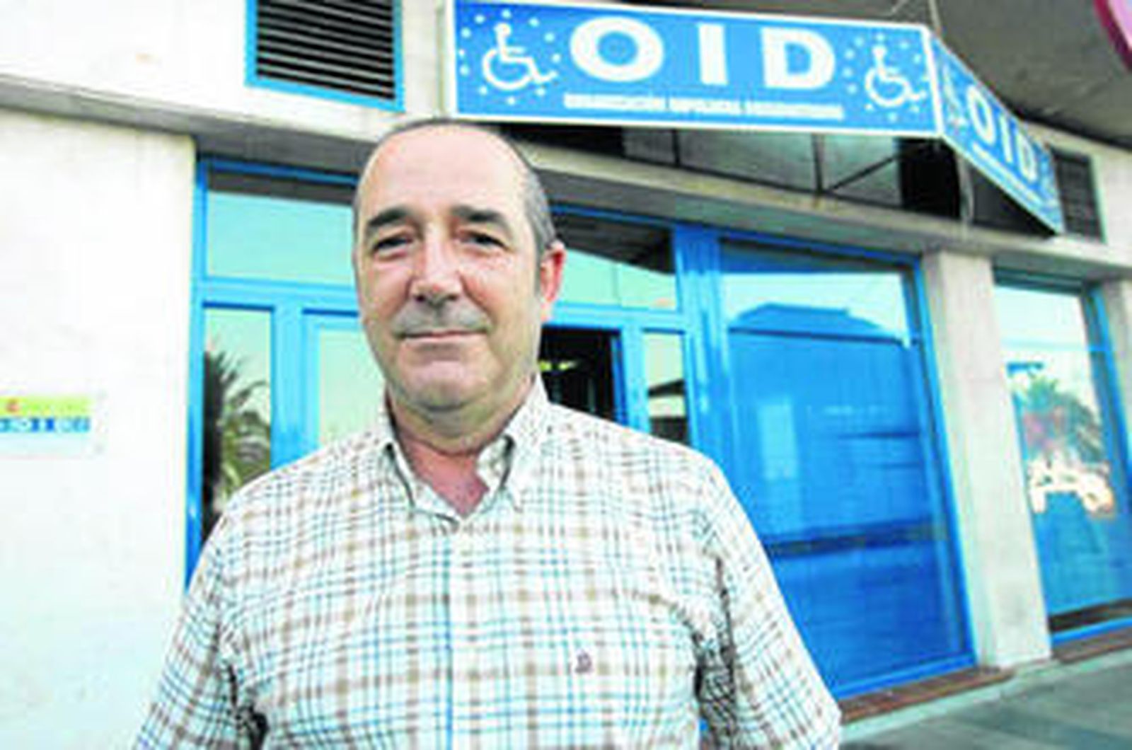 Sánchez Molina, delegado provincial de la OID, en Algeciras.