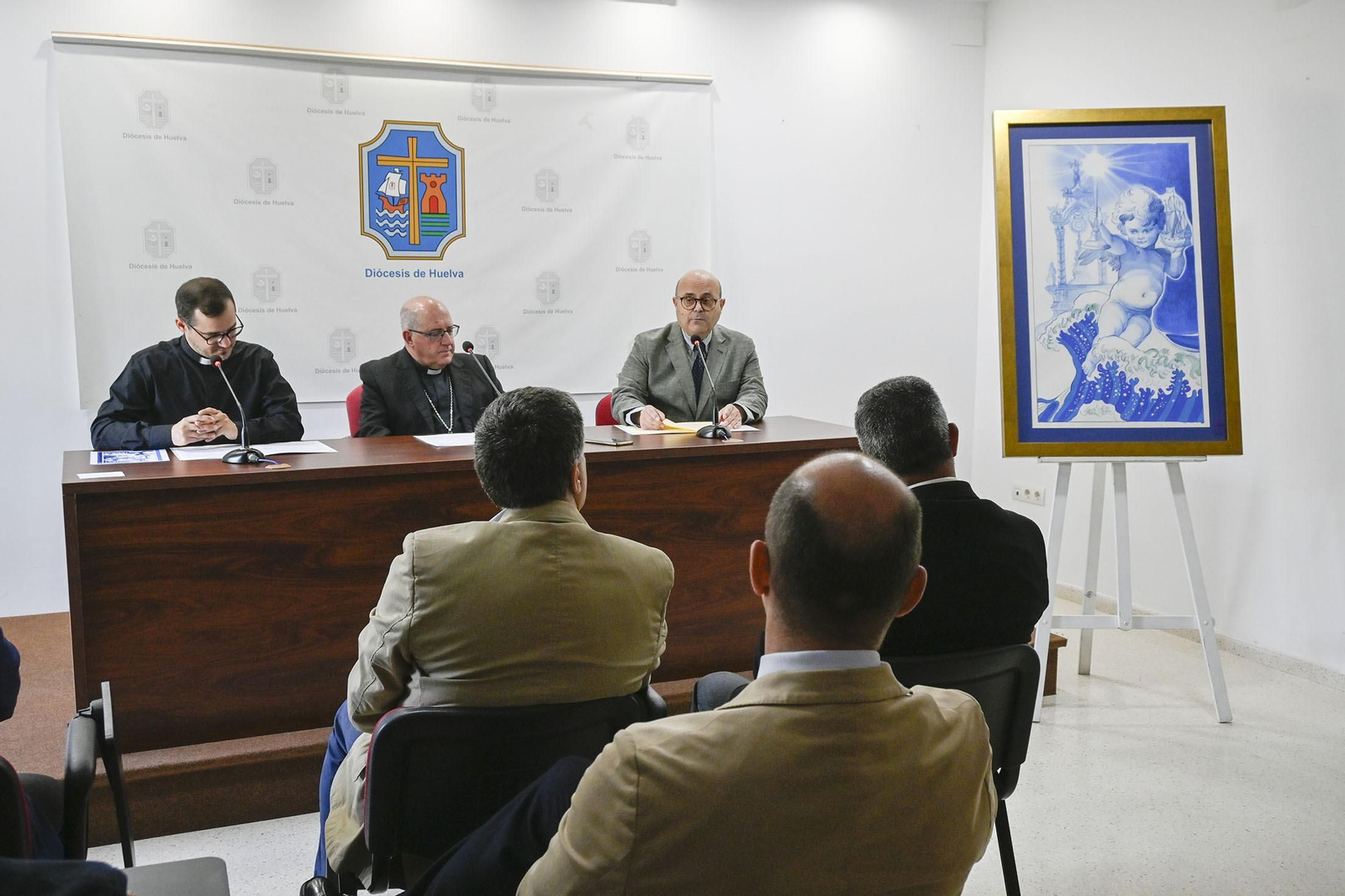 Presentación del cartel y de los actos del Corpus Christi 2022 en Huelva.