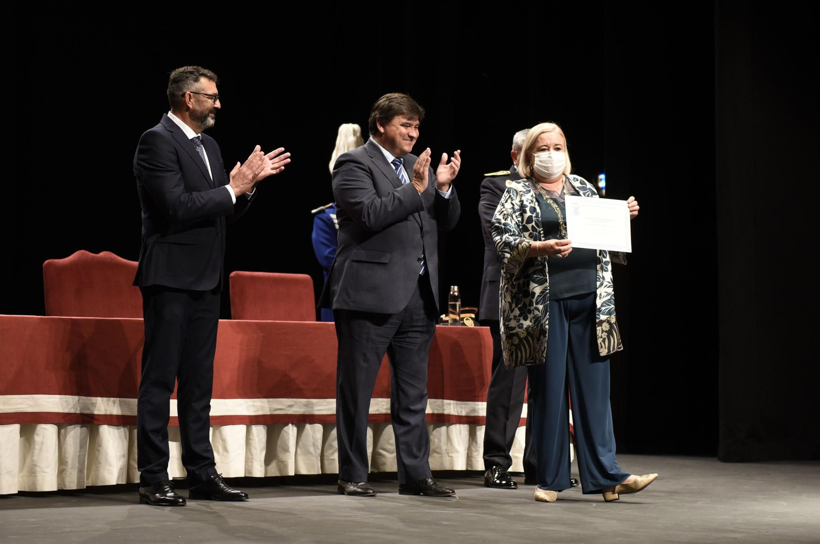 Imágenes del acto del Día de la Policía Local de Huelva