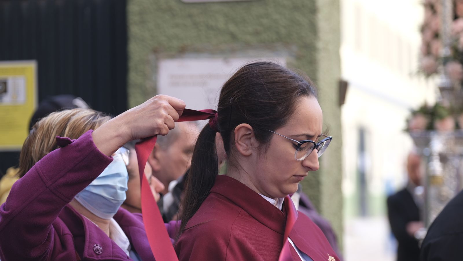 Fotogalería de la procesión de Coronación. Semana Santa Almería 2022.