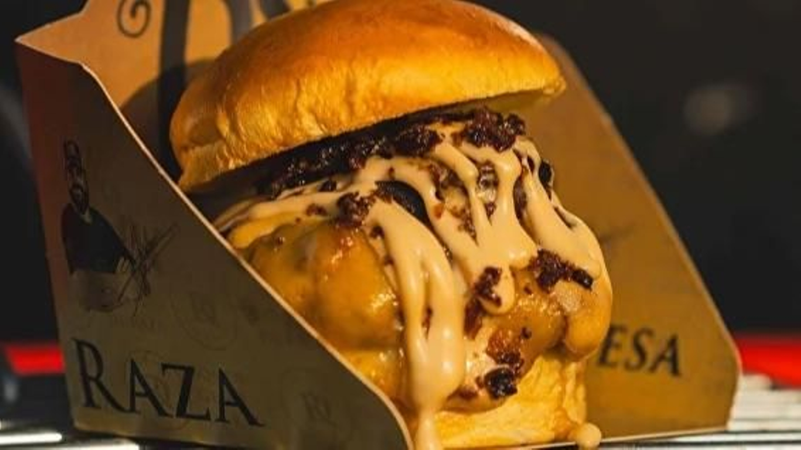 Una de las burgers participantes en La Liga Burger