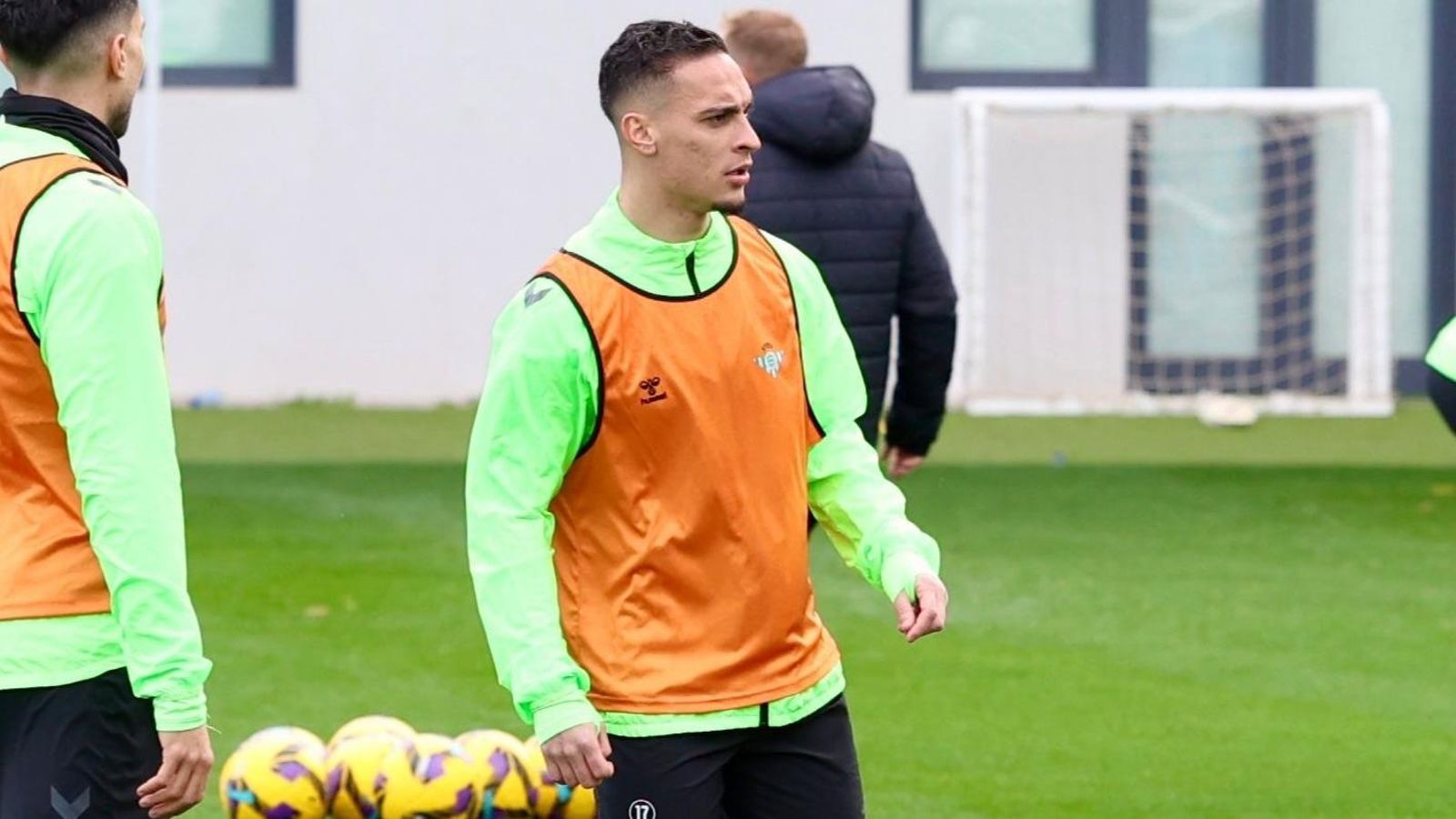 Antony ya entrena junto al resto de sus compañeros