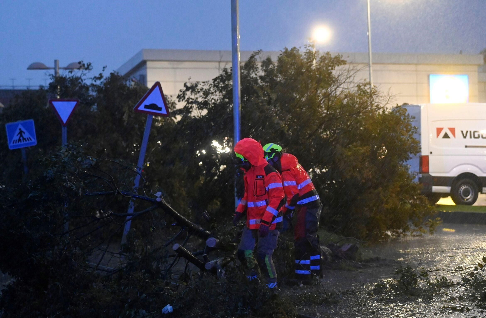 Las imágenes de los daños causados por el fuerte viento en el Sector Sur en Córdoba