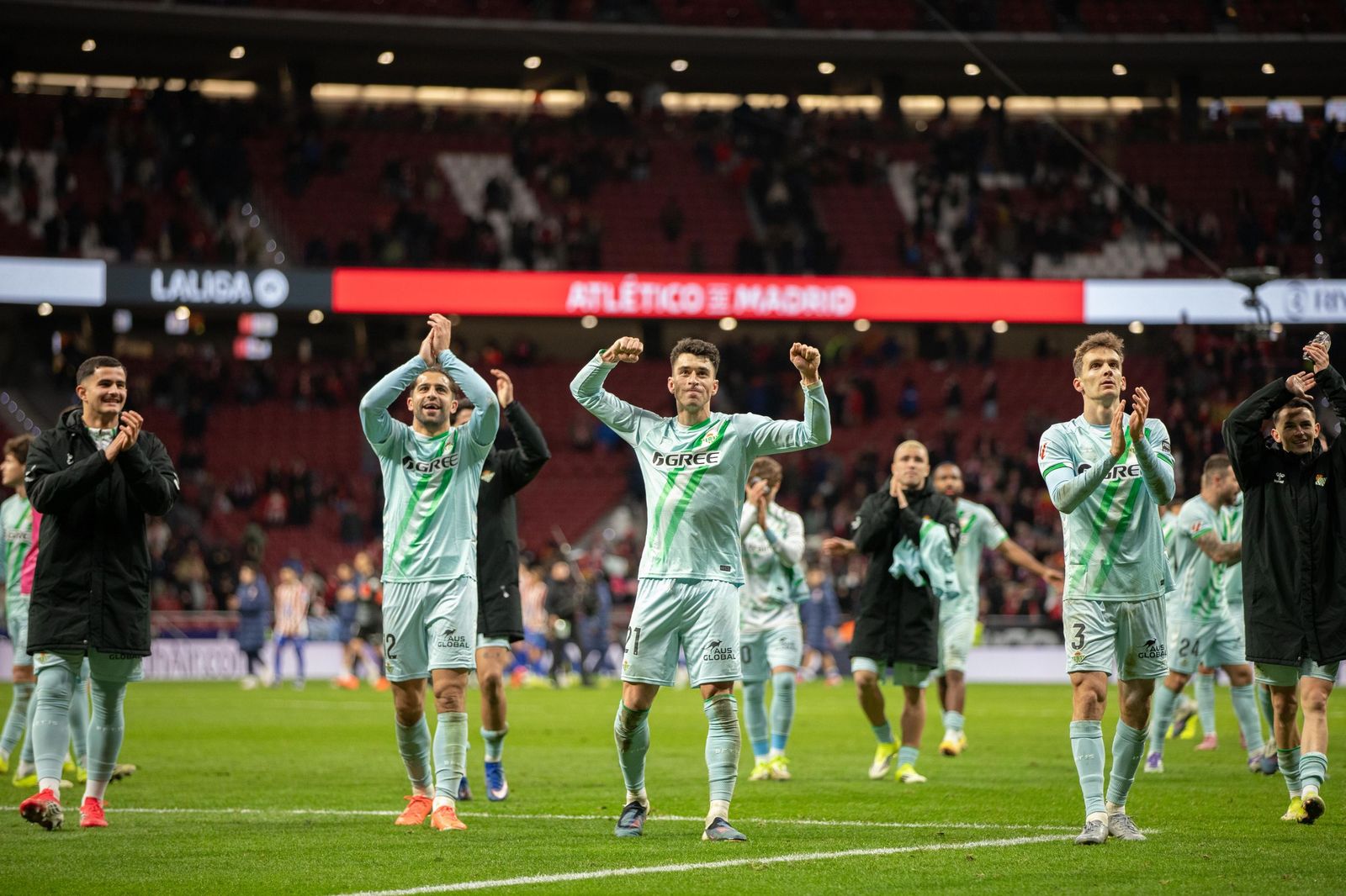 Las fotos del gran triunfo del Betis ante el Atlético