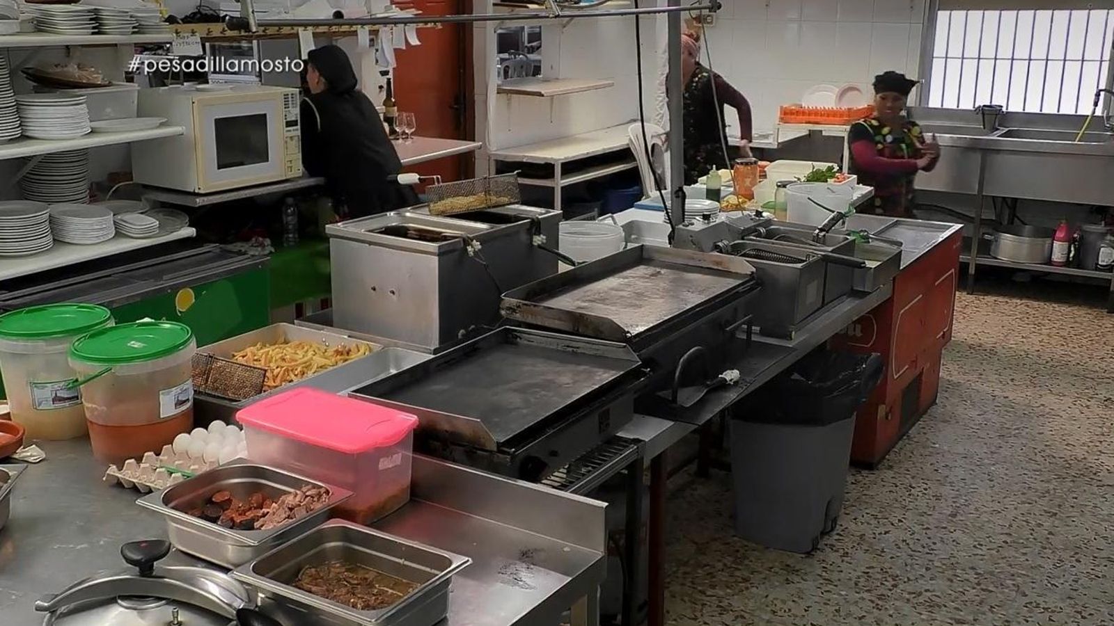 Las cocinas del conocido Mosto Tejero.