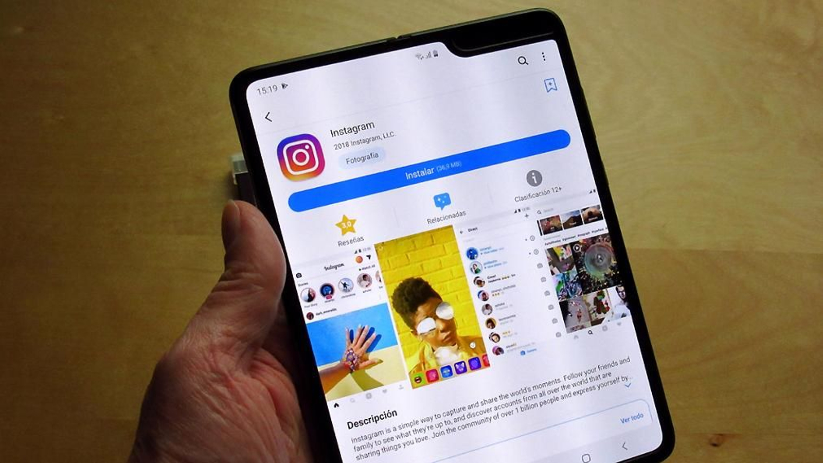 Las imágenes del análisis del Samsung Galaxy Fold
