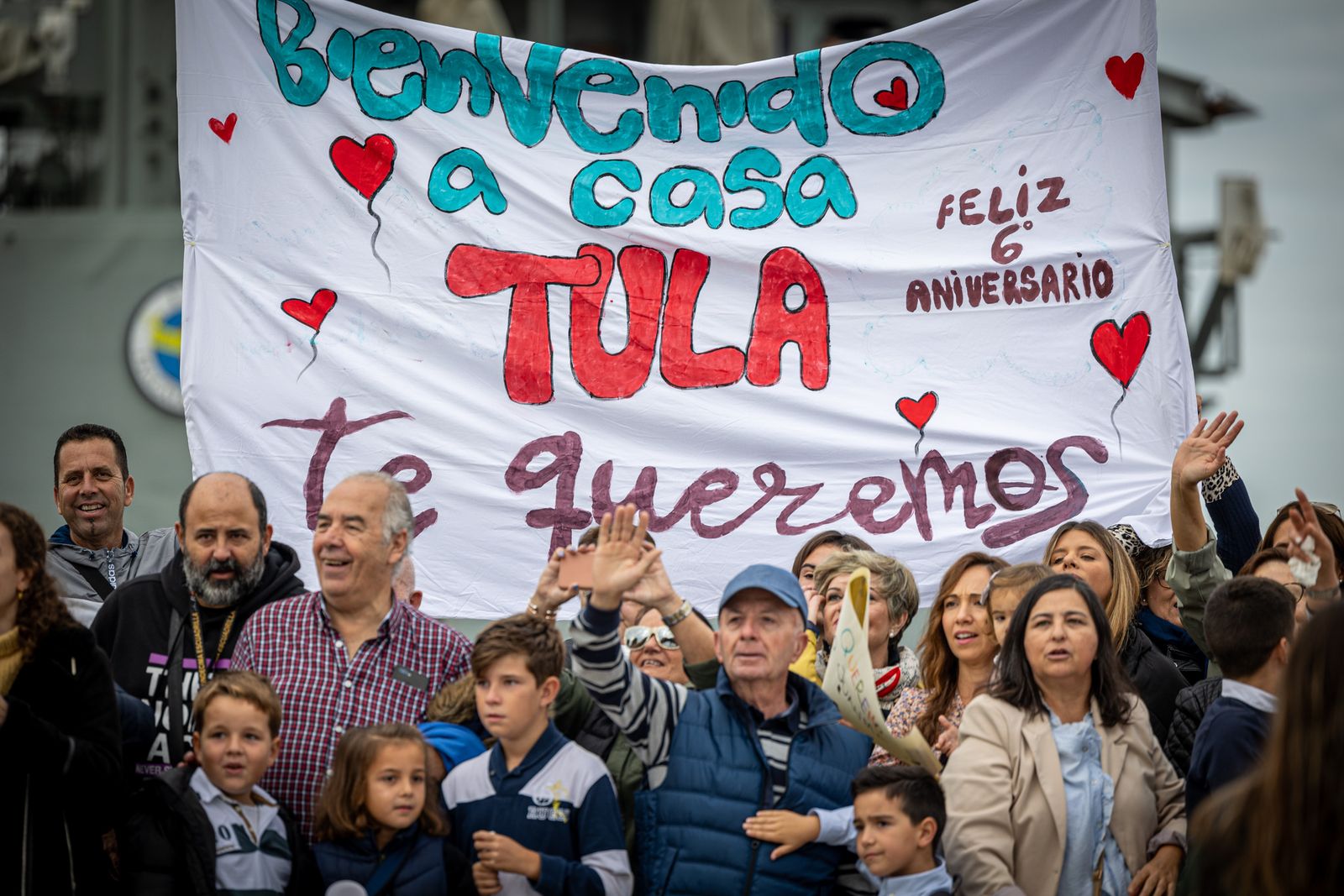 Imágenes del regreso de La fragata 'Numancia' a Rota tras participar en la operación Atalanta