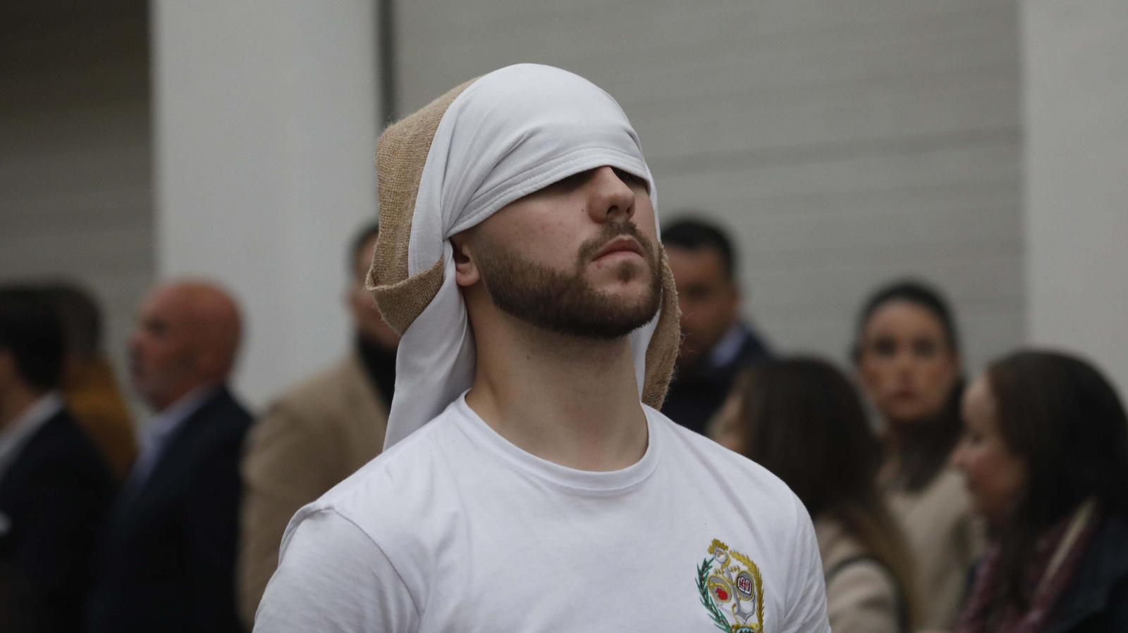 Fotos del Domingo de Ramos en La Línea: La Borriquita y Flagelación