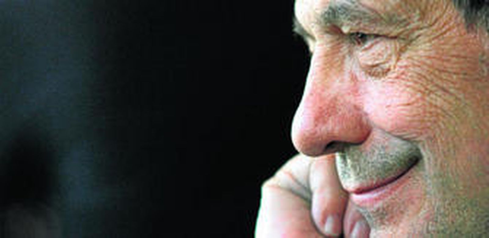 Sancho Gracia (Madrid, 1936), en una entrevista concedida en 2005, durante el Festival de Málaga de Cine Español.