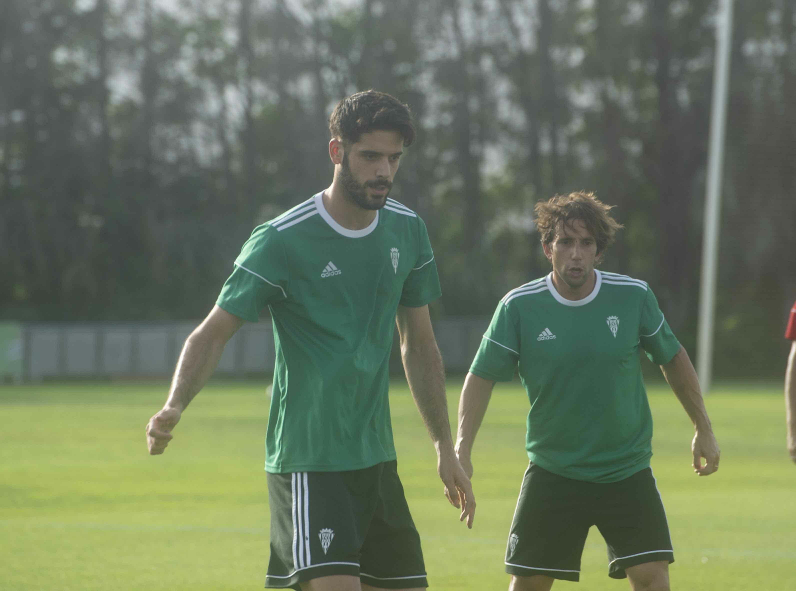 Las imágenes del entrenamiento del Córdoba CF