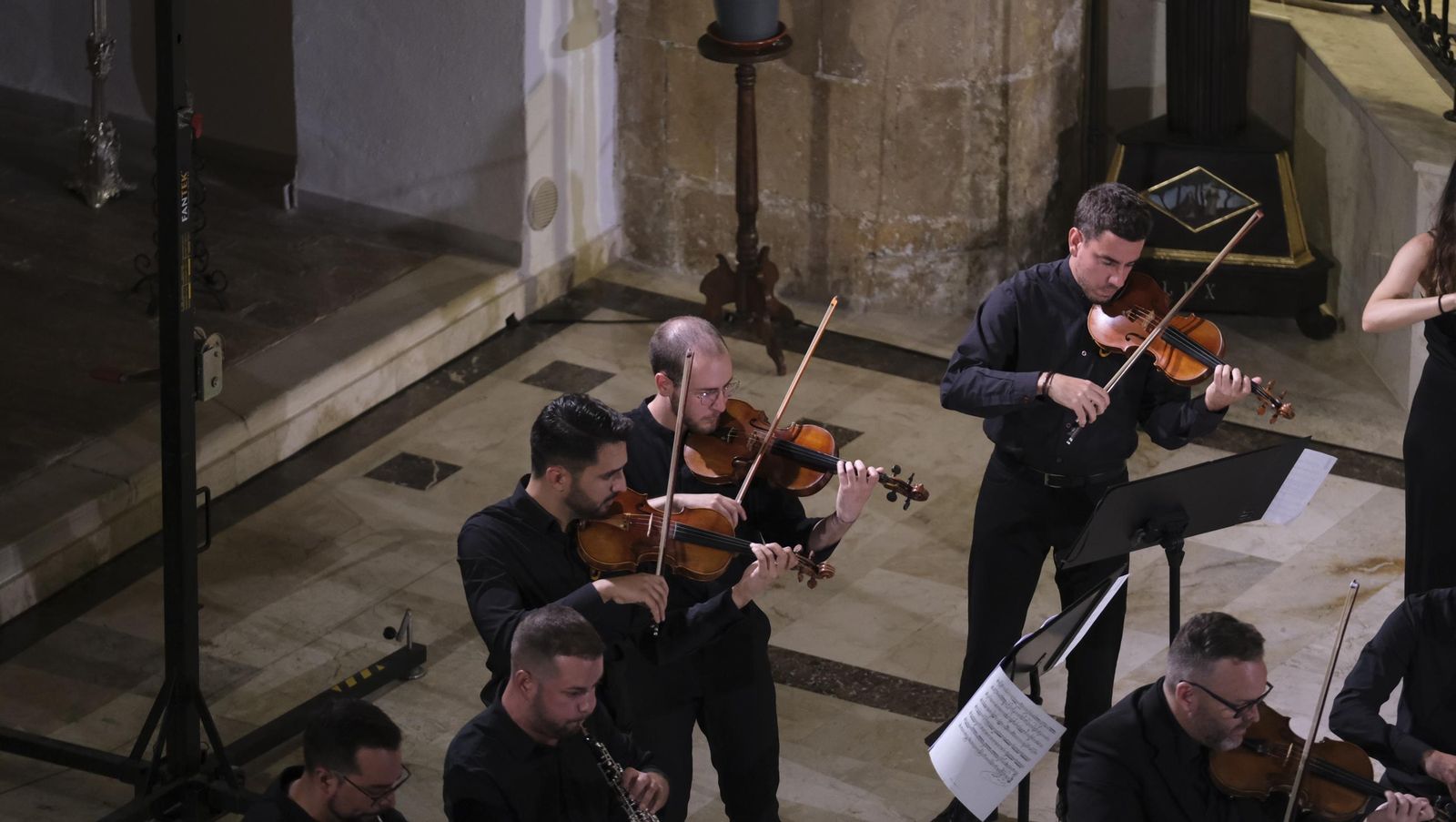 El concierto de la OCAL en el Festival de Vélez-Blanco, en imágenes
