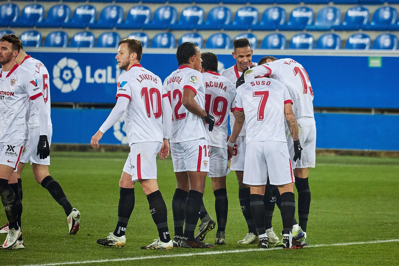Las imágenes del Alavés-Sevilla
