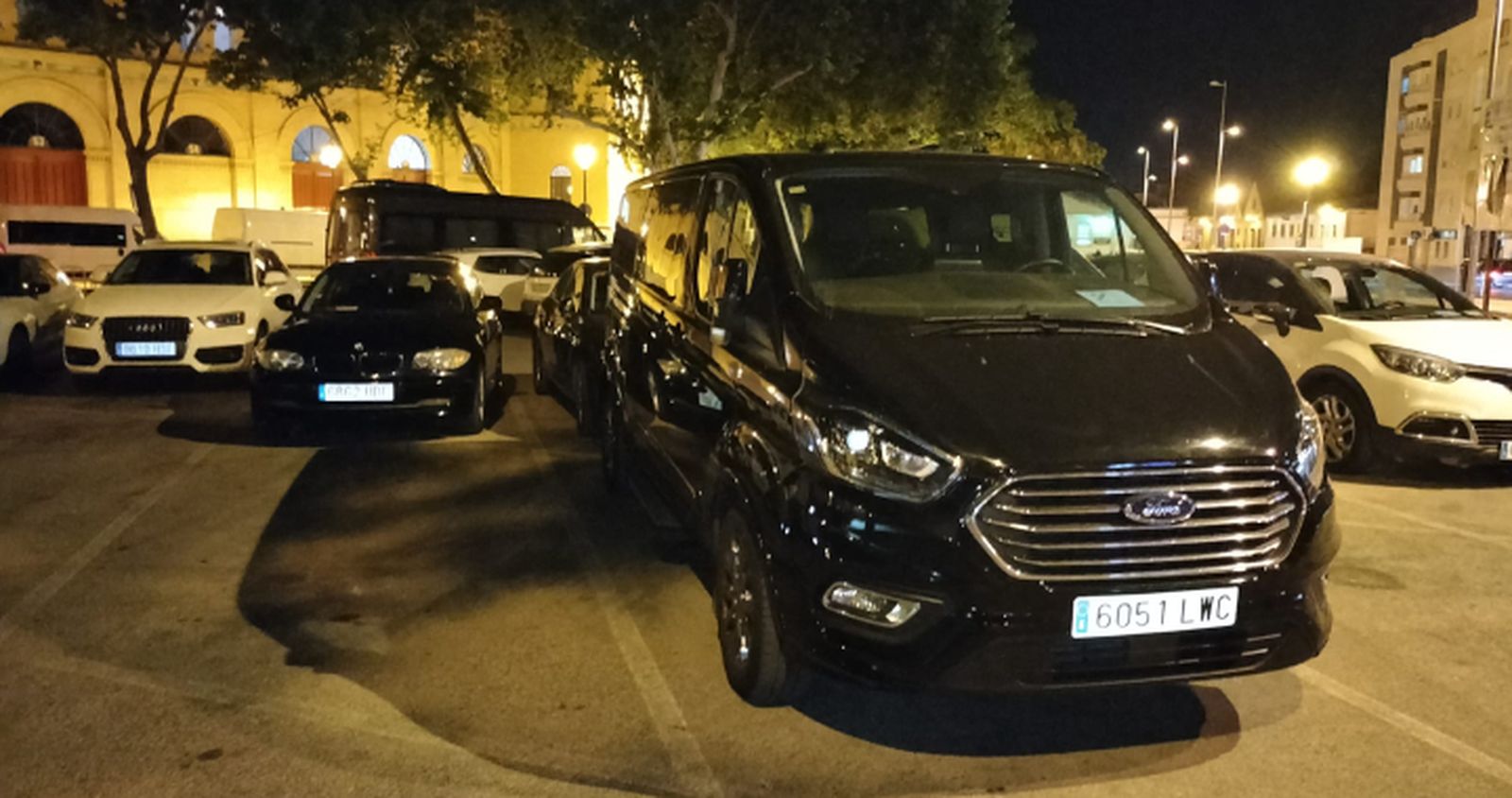 Una imagen de la furgoneta de la polémica.