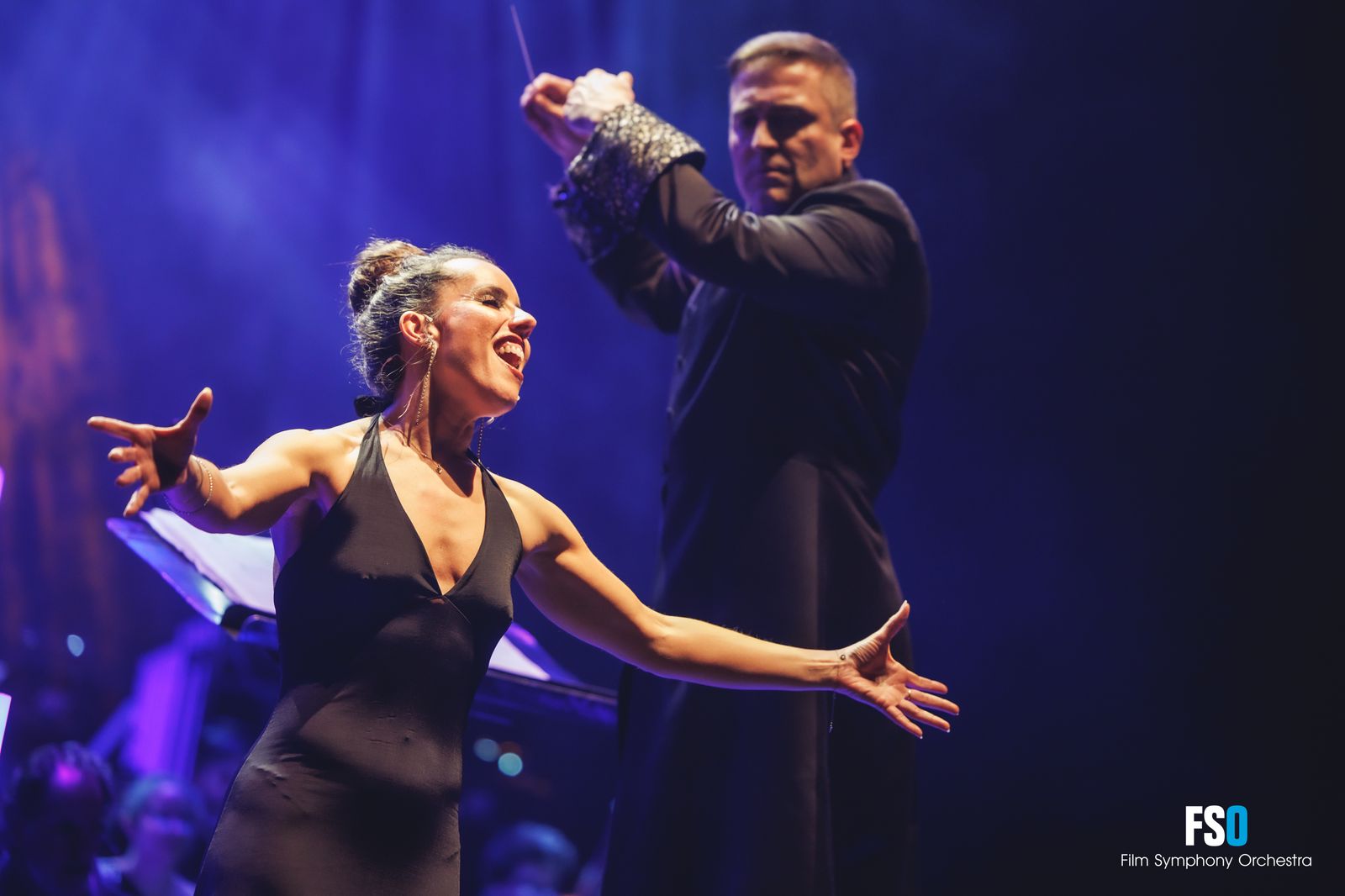 Un instante del espectáculo "Henko", de la Film Symphony Orchestra