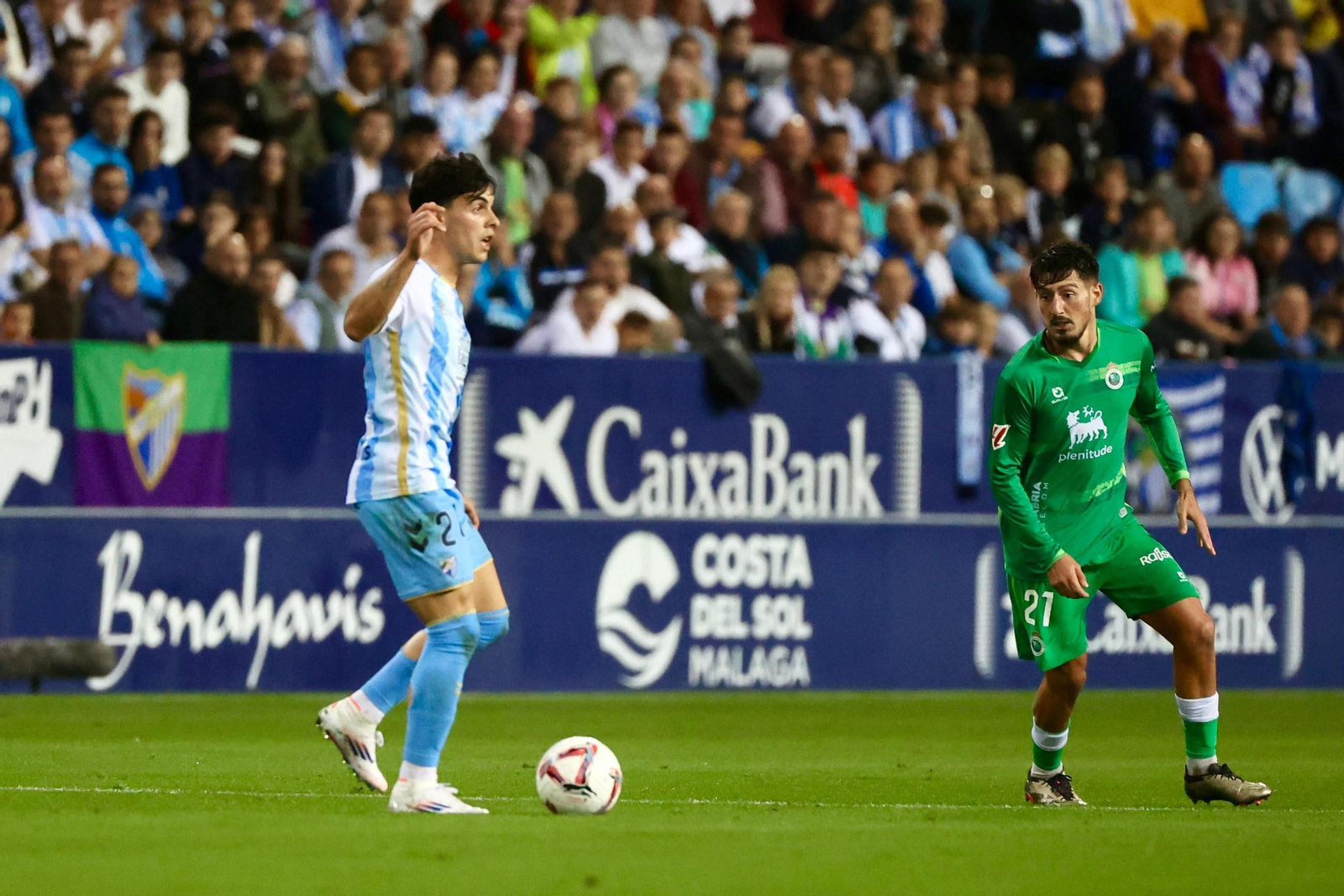 Las mejores fotos del Málaga CF-Racing de Santander