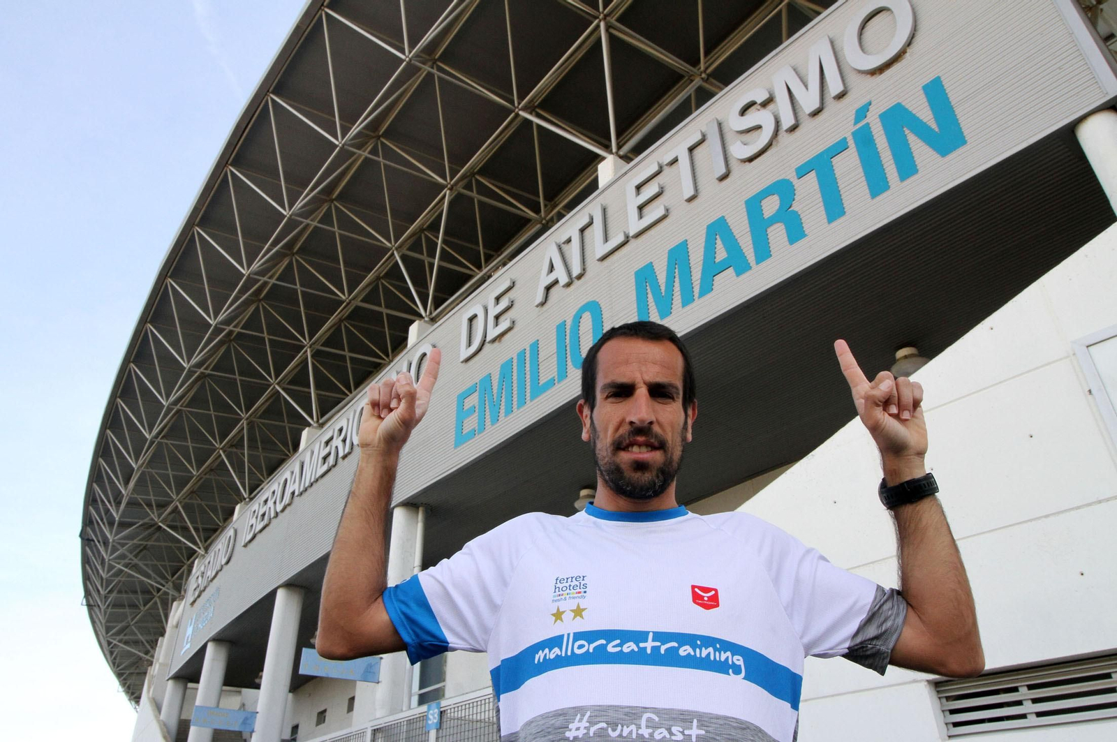Emilio Martín, imágenes de un campeón mundial en su jornada de entrenamiento