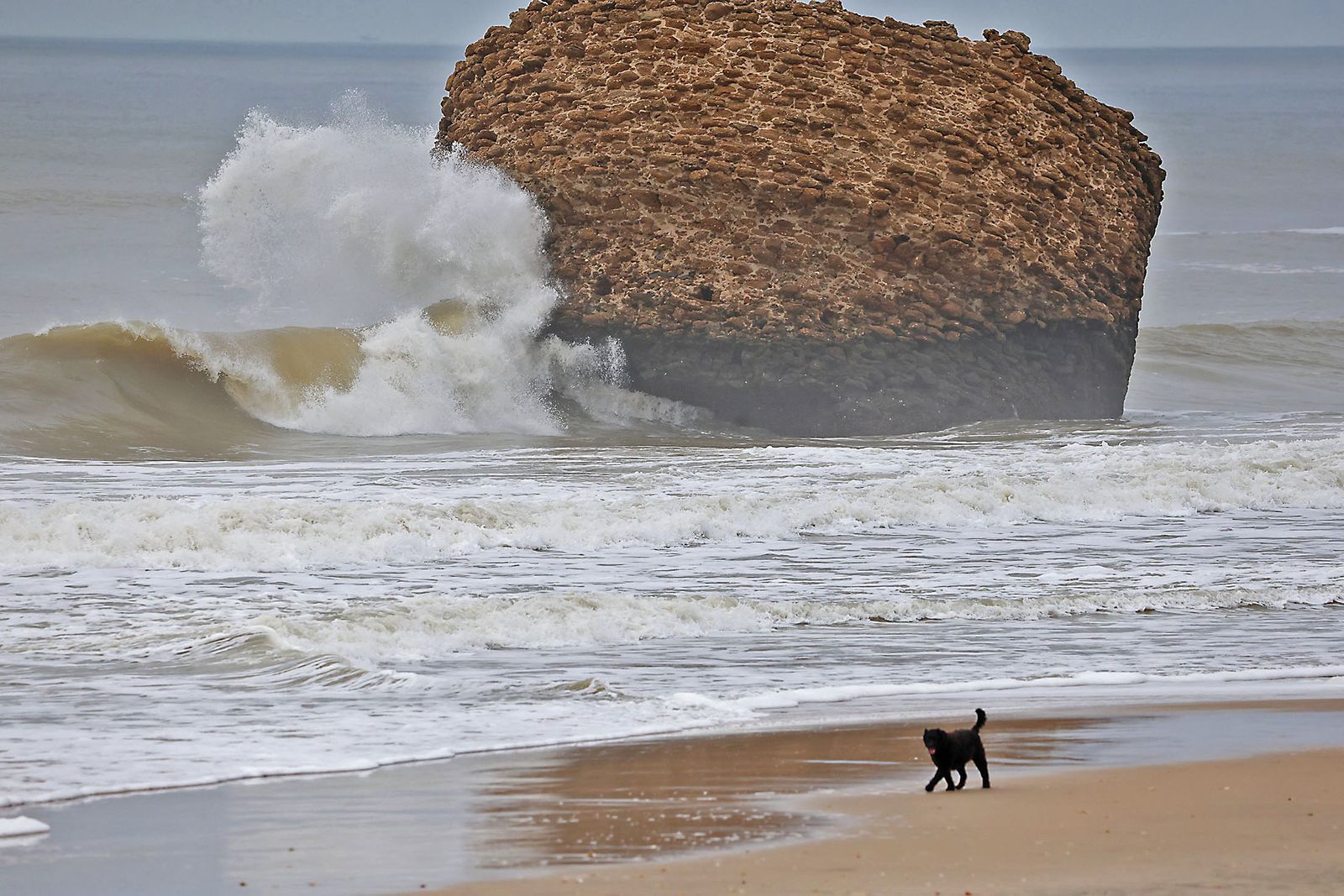 Las fotografías de los daños en Matalascañas