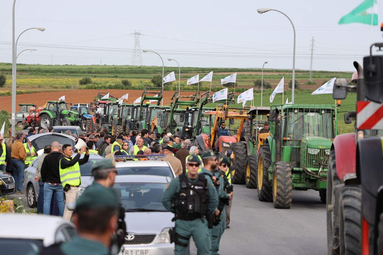 Los agricultores onubenses vuelven a unirse por "el futuro del campo" y la "dignidad del sector"