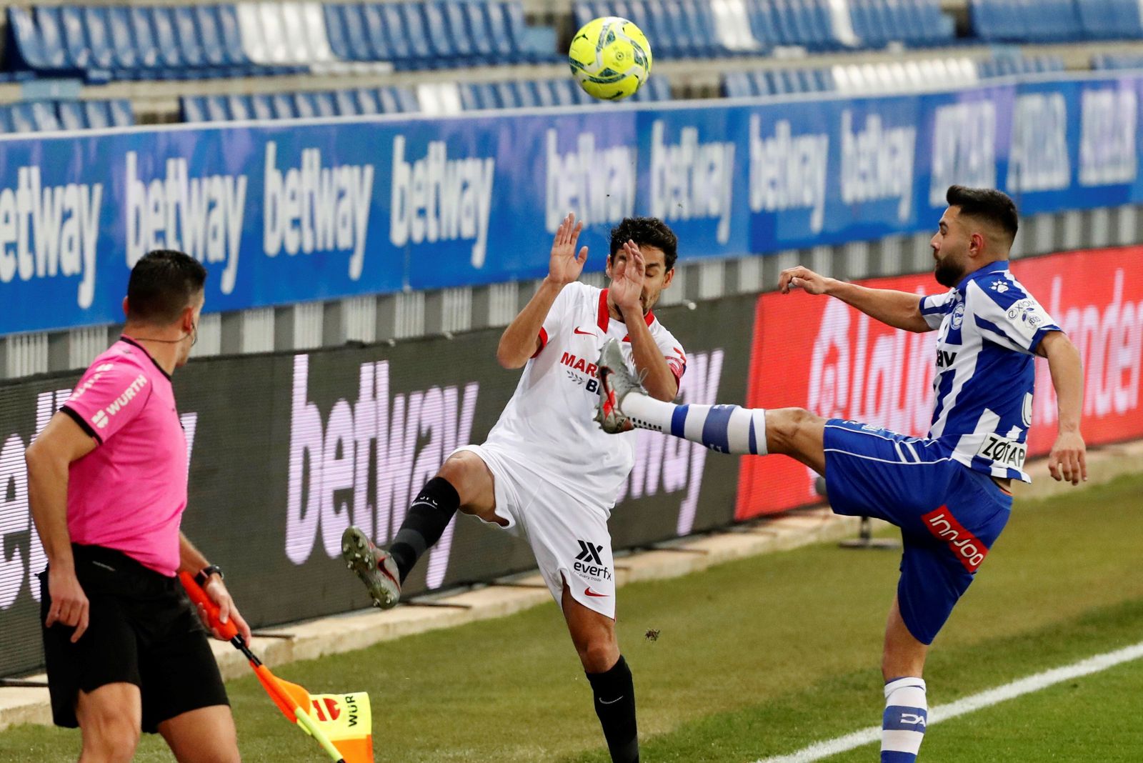 Las imágenes del Alavés-Sevilla