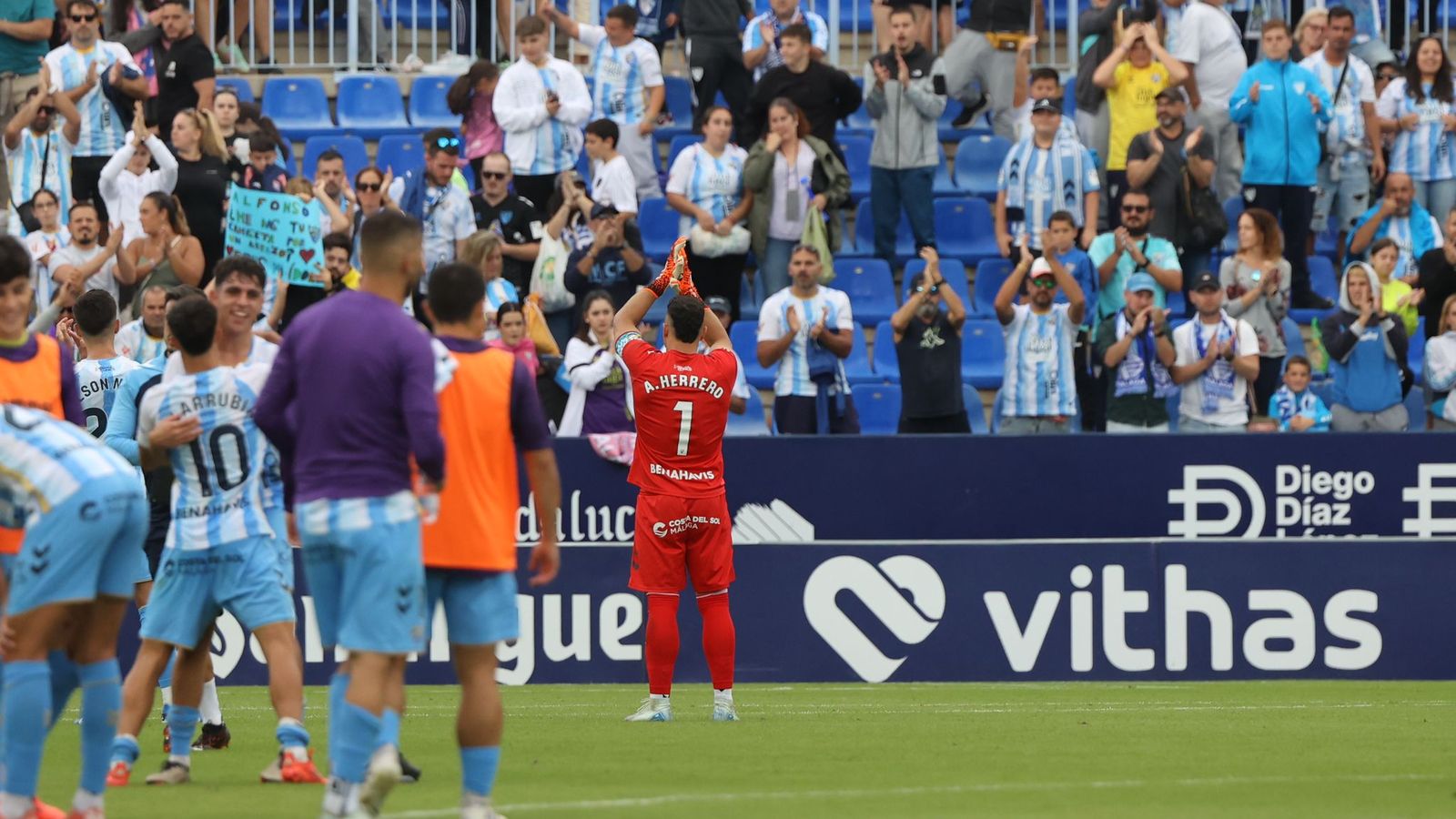 El Málaga CF - Eibar, en fotos
