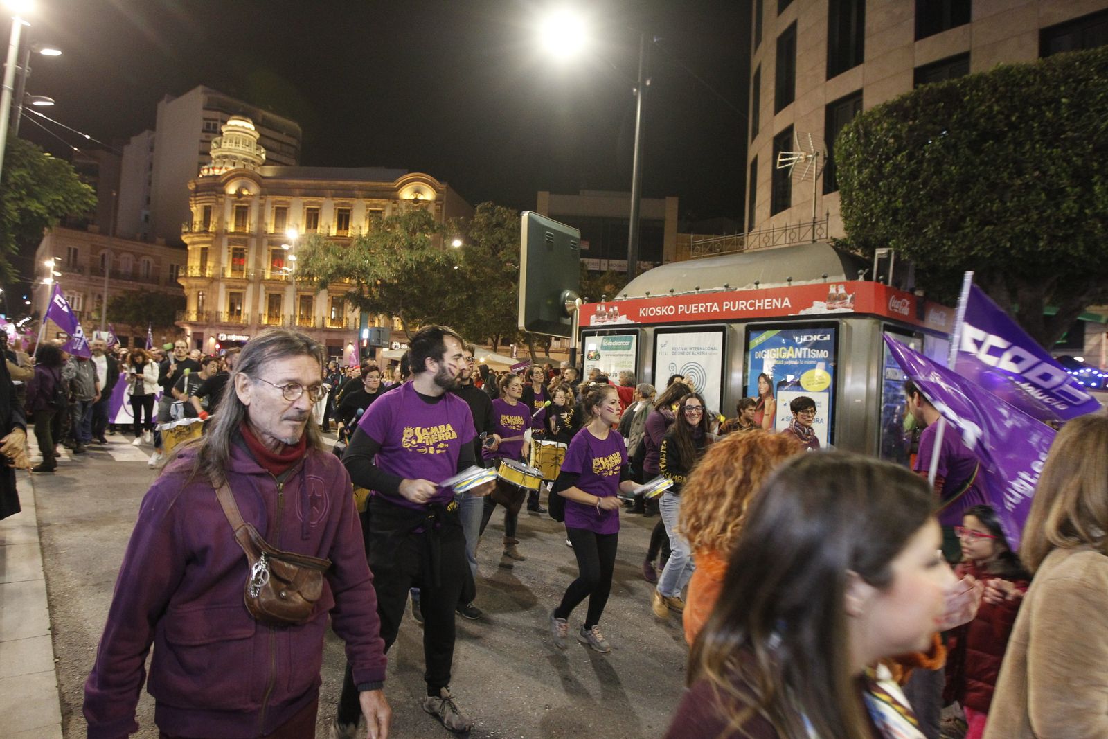 Manifestación Día Mundial contra la Violencia de Género. Almería