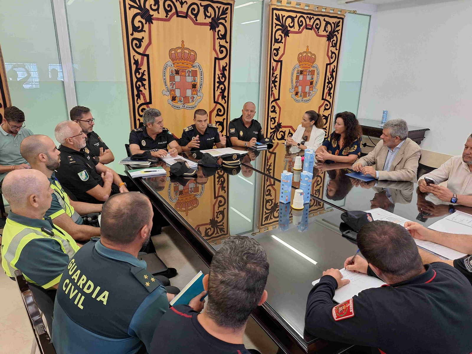 Reunión de la Junta Local Seguridad previa al Dreambeach 2025.