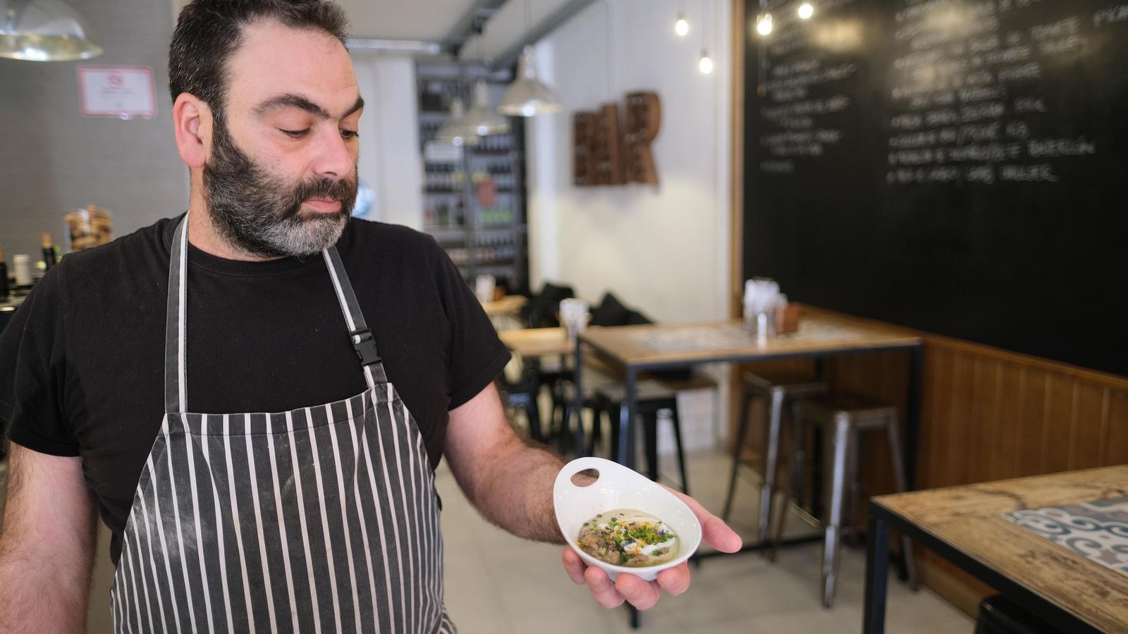 Javier Pimentel, chef del Almacén