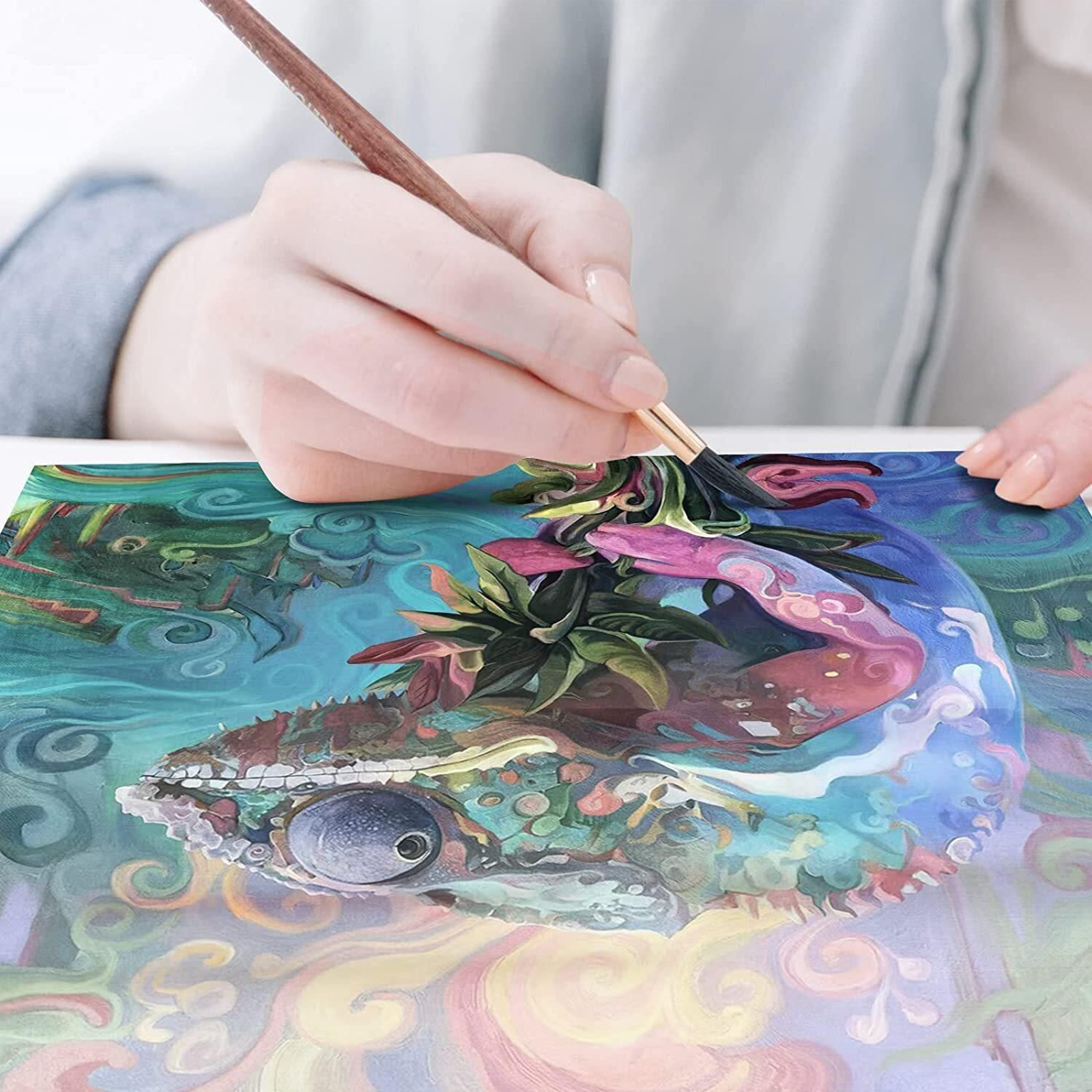 Pintar por números, una forma sencilla de crear tu propia obra de arte