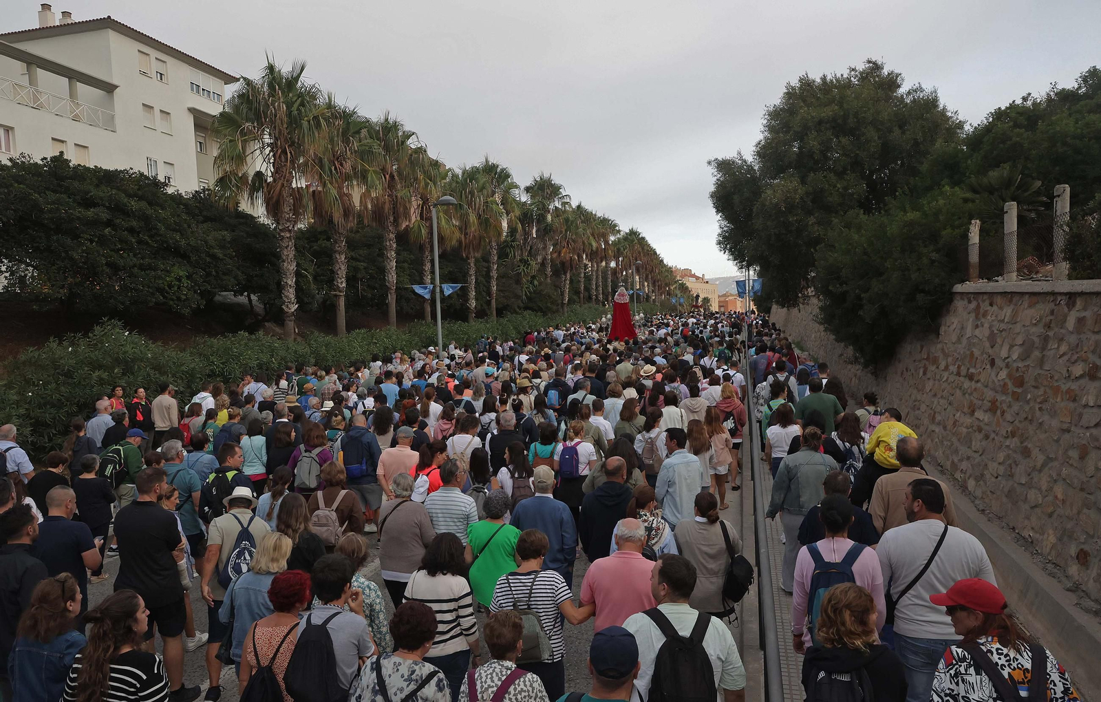 Fotos del regreso de la Virgen de la Luz a su santuario en Tarifa