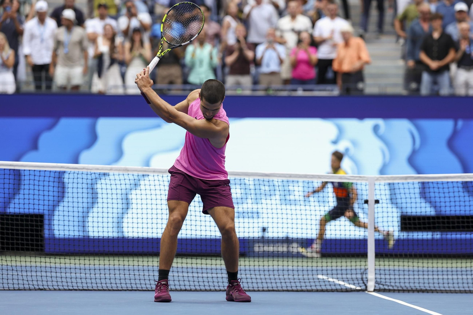 Las fotos del pase a la final de Alcaraz ante Djokovic