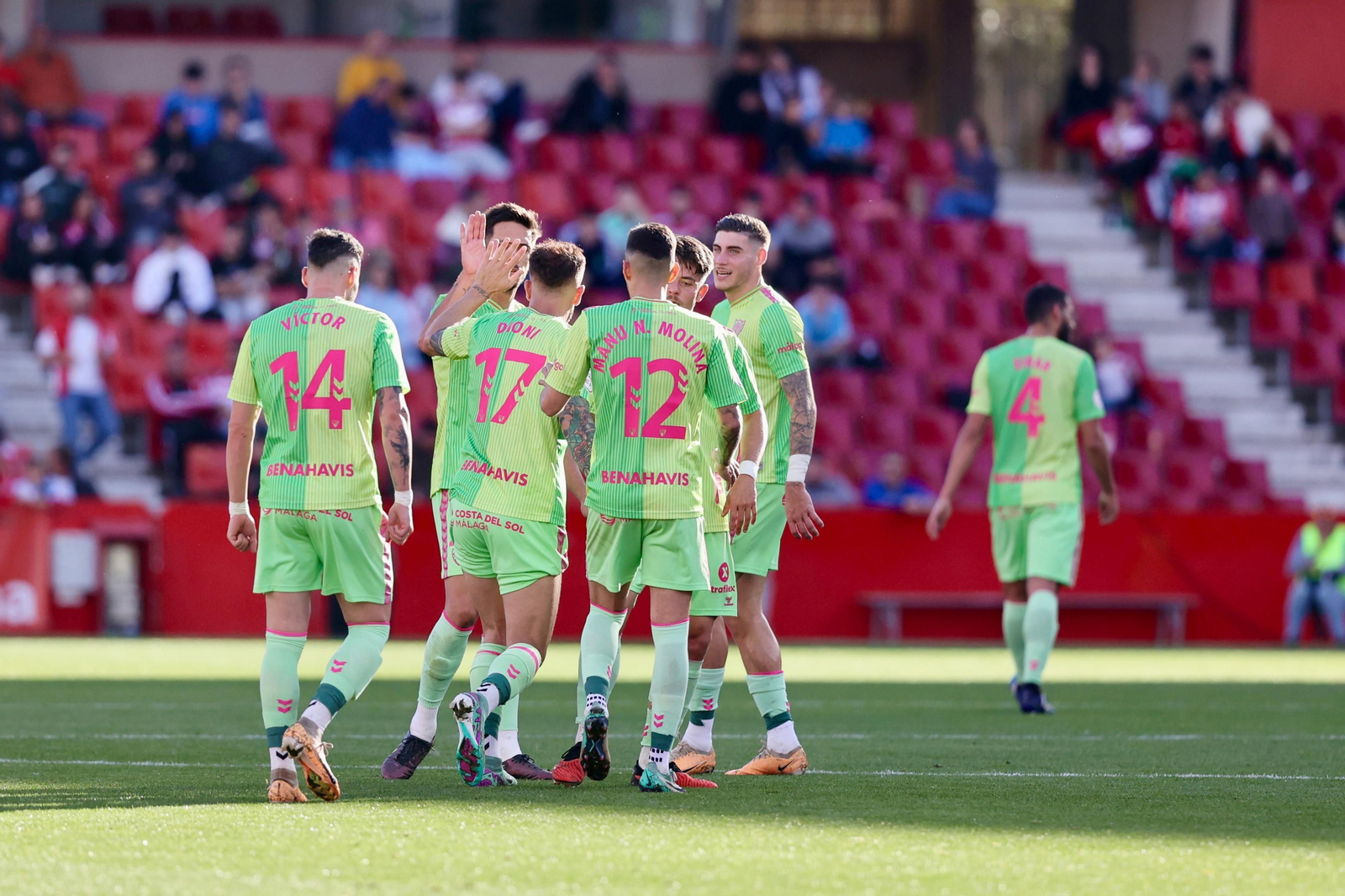 Las fotos del Recreativo Granada - Málaga CF