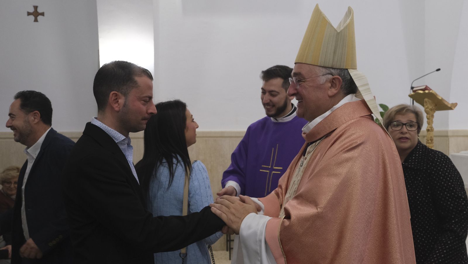Imágenes de la bendición de la Borriquita de El Alquián, por el Obispo de Almería